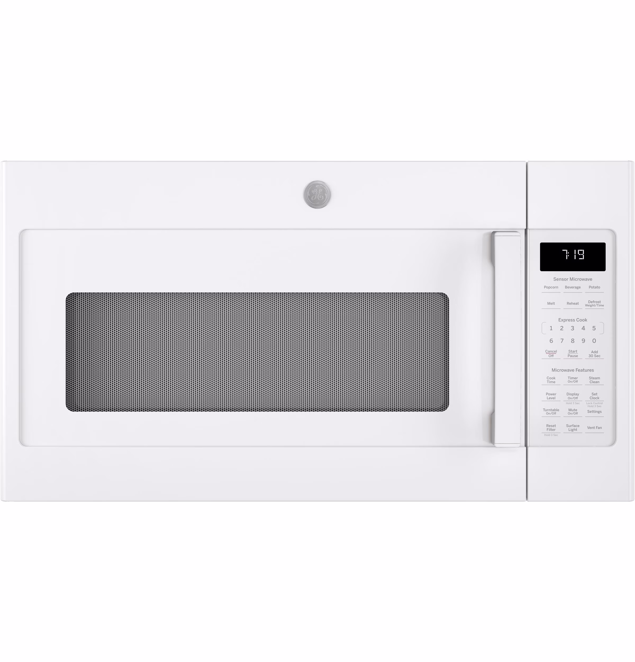 APPLIANCES JVM7195DKWW over the range microwave(White)