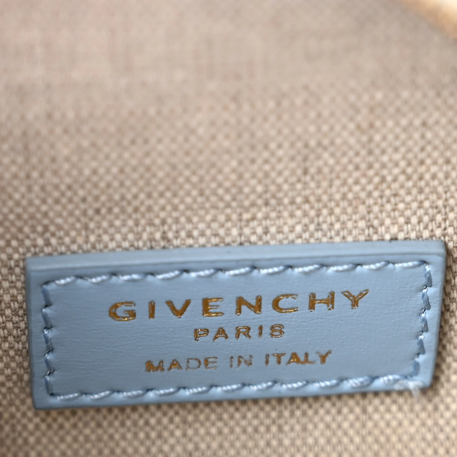 Box Calfskin East West Mini Antigona Light Blue