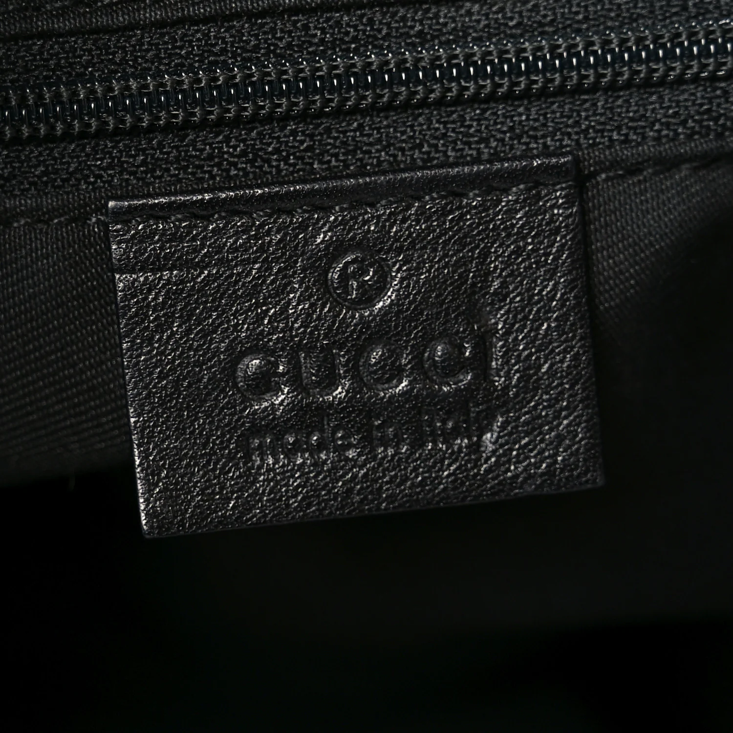 Monogram Large New Ladies Web Hobo Black