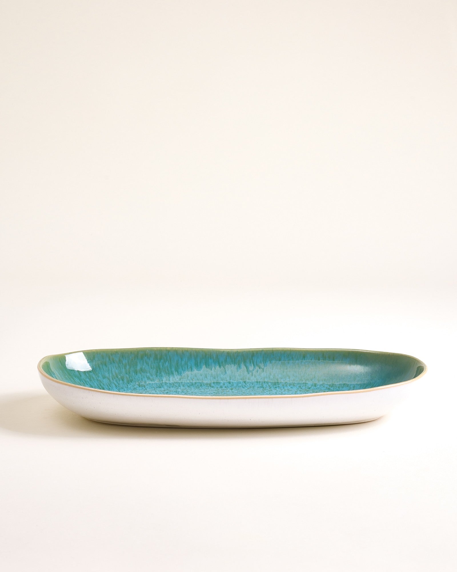 AREIA - SERVING PLATTER L AQUA