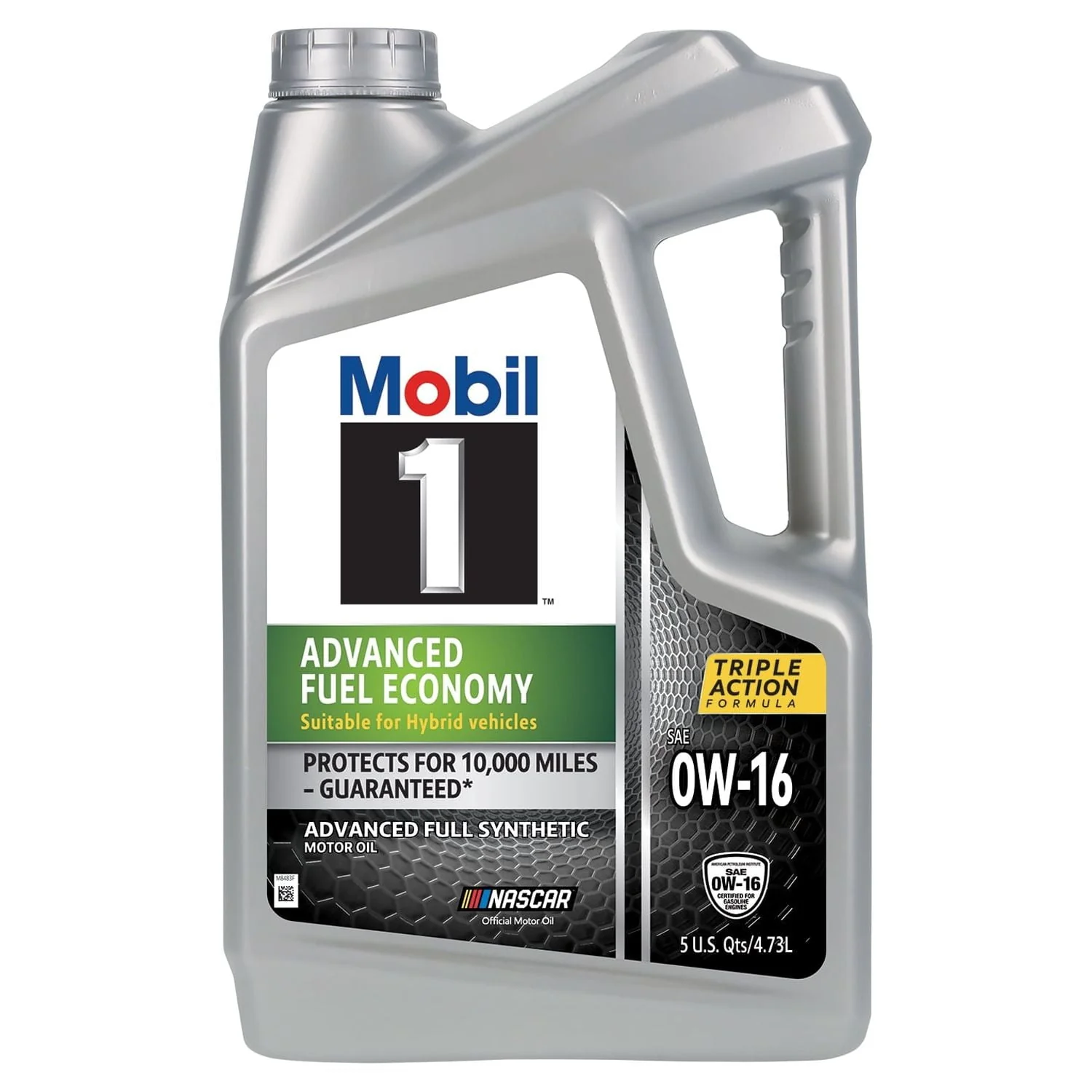 Mobil 1 Advanced Fuel Economy Full Synthetic Motor Oil 0W - 16, 5 Qt