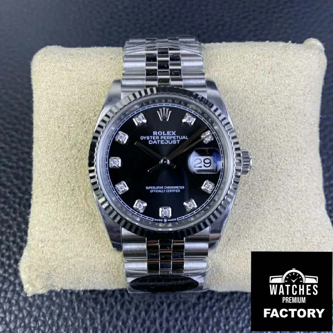 Rolex Datejust M126234-0027 36MM Clean Factory Stainless Steel Diamond Dial