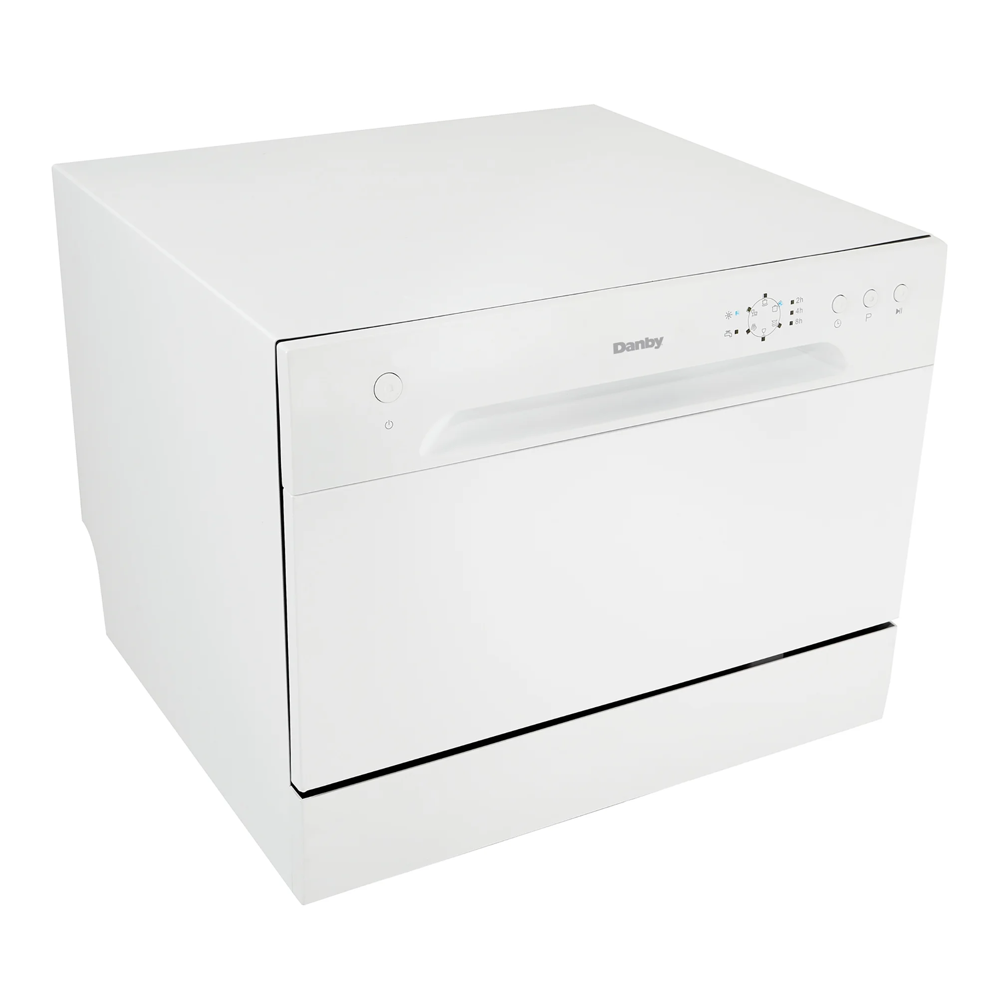 6 Place Setting Countertop Dishwasher in White (DDW621WDB)(White) - Image 9
