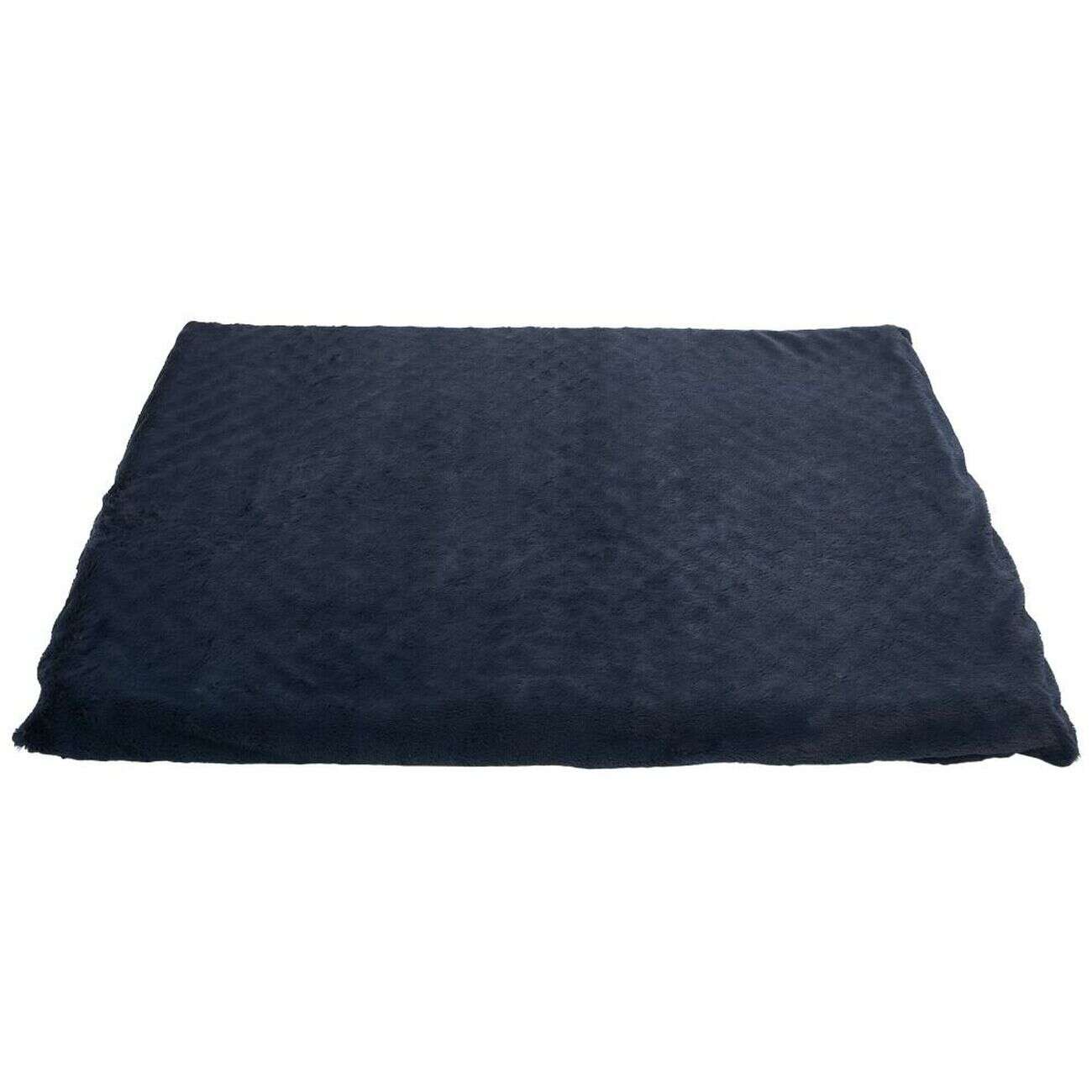 Couchage chien bleu 80x100cm Taille L