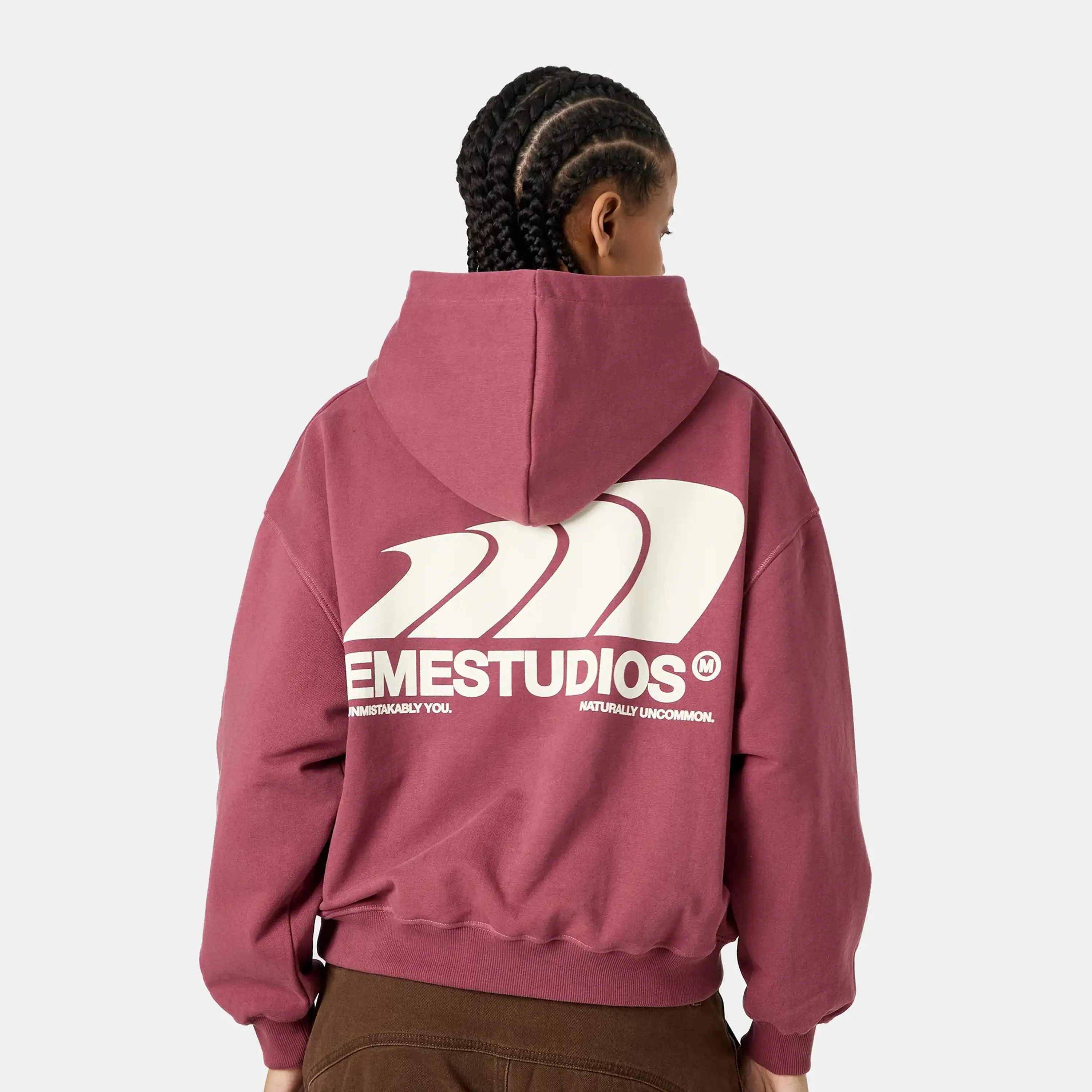 Odd Cabernet Oversized Hoodie