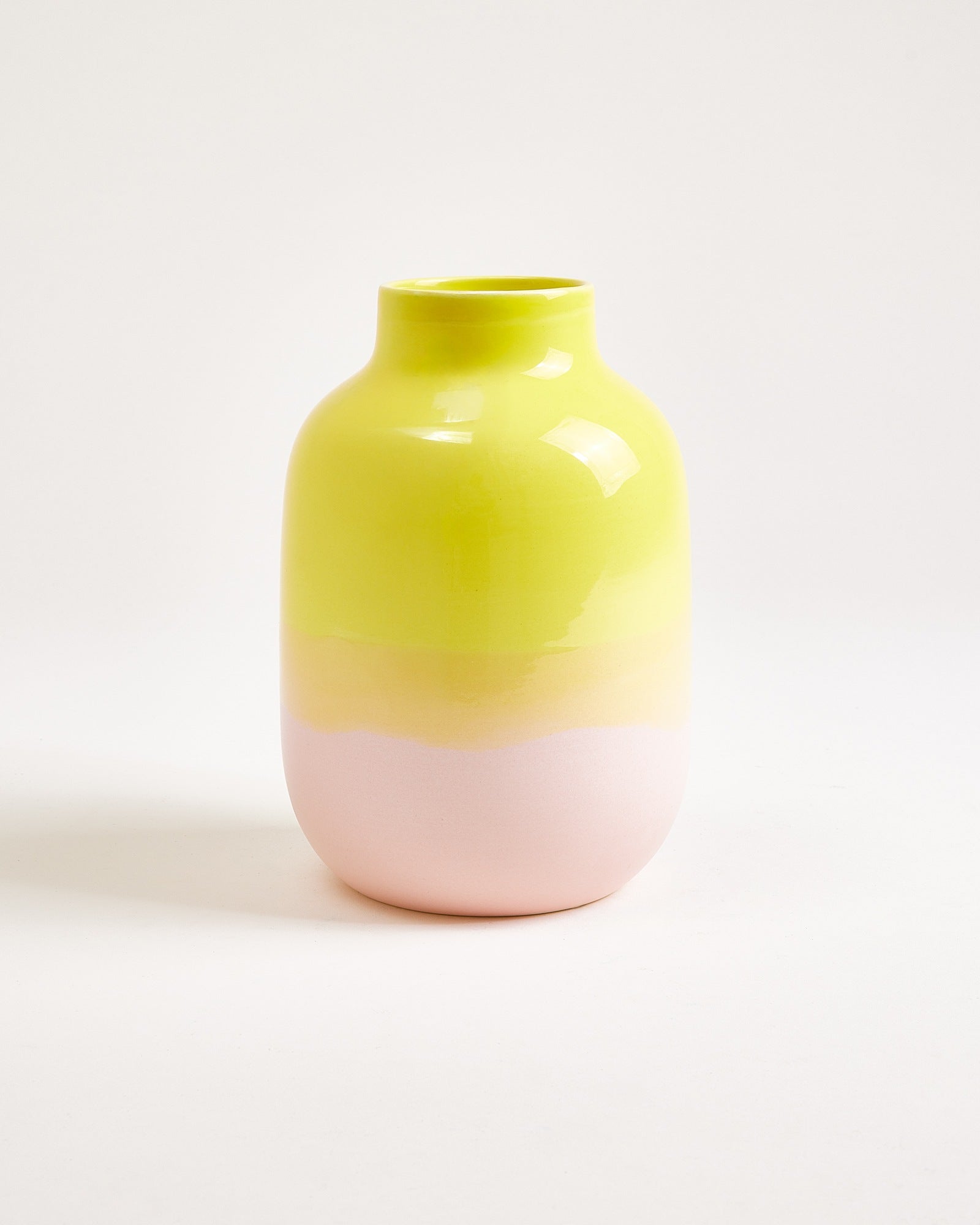 NUNO - VASE M YELLOW ROSÉ