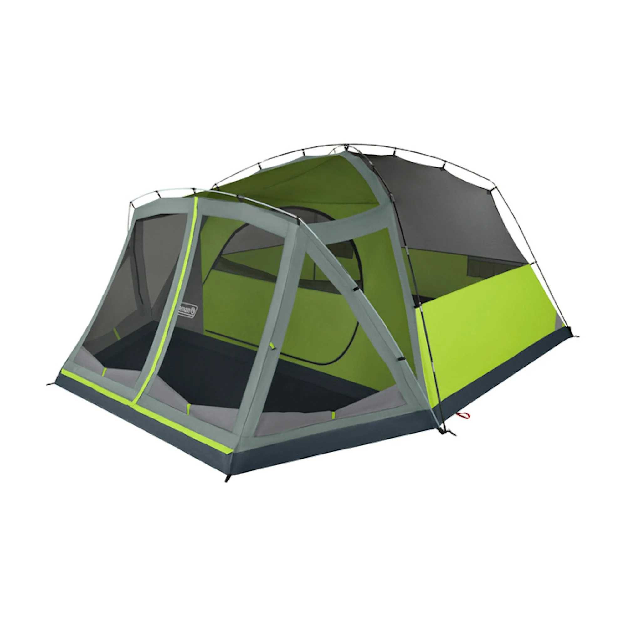 Skydome™ 8-Person Camping Tent with Screen Room, Rock Grey - Image 7