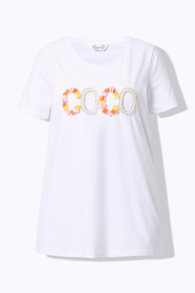 A-line COCO appliqué T-shirt