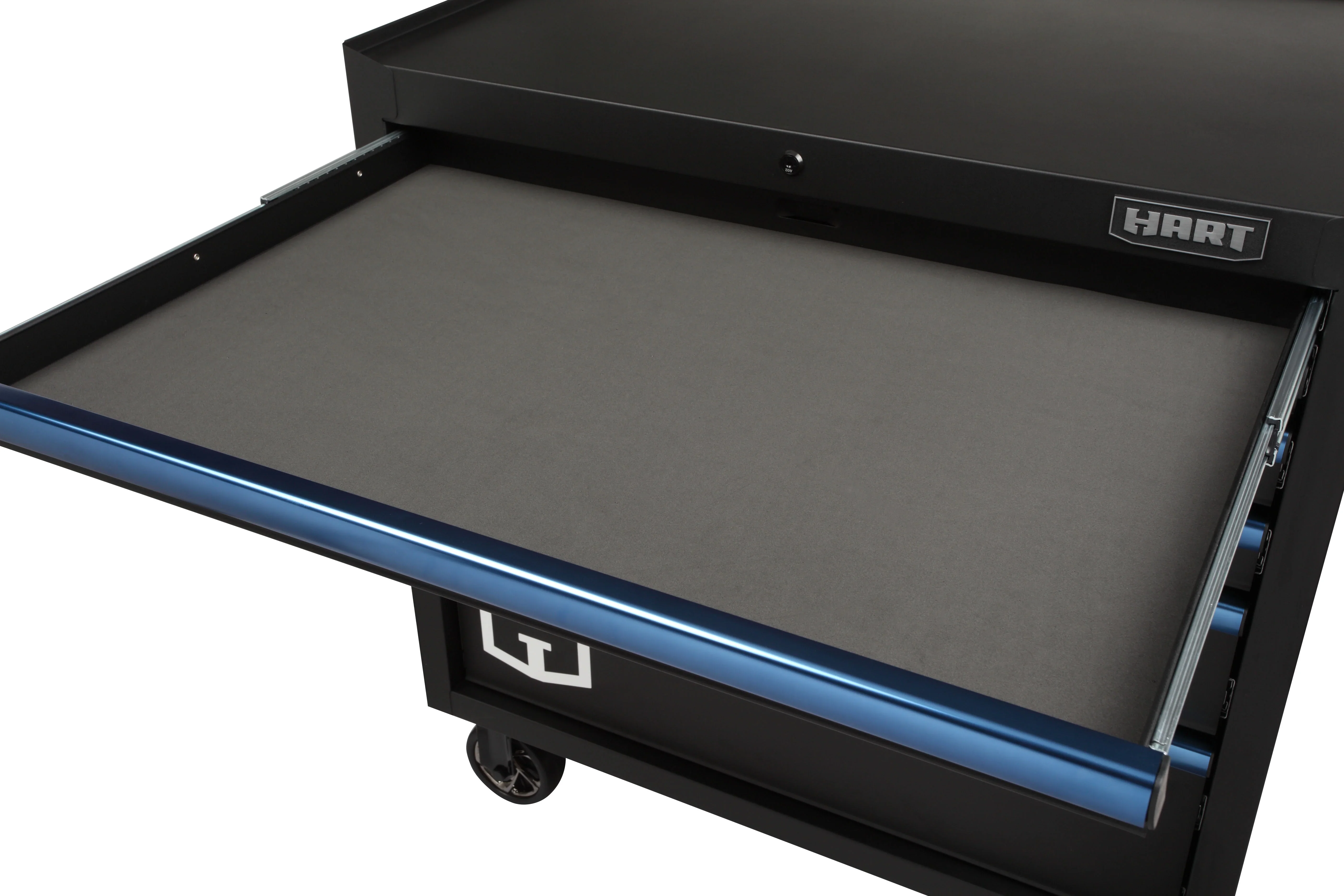 Hart 36-In Wide x 24-In 6-Drawer Rolling Garage Tool Cabinet, HART36TR6XD