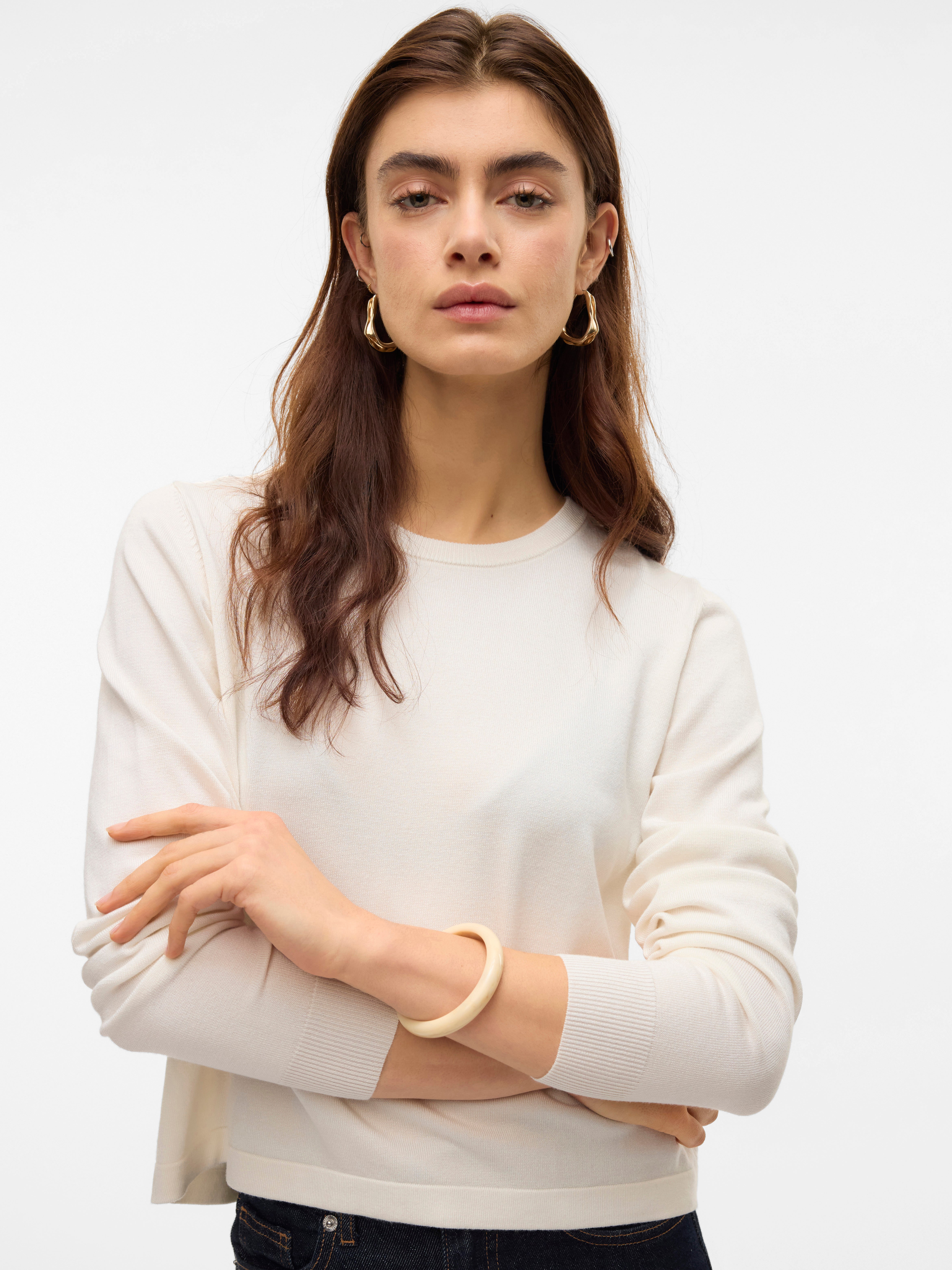 VERO MODA® VMSILJE Knitted pullover