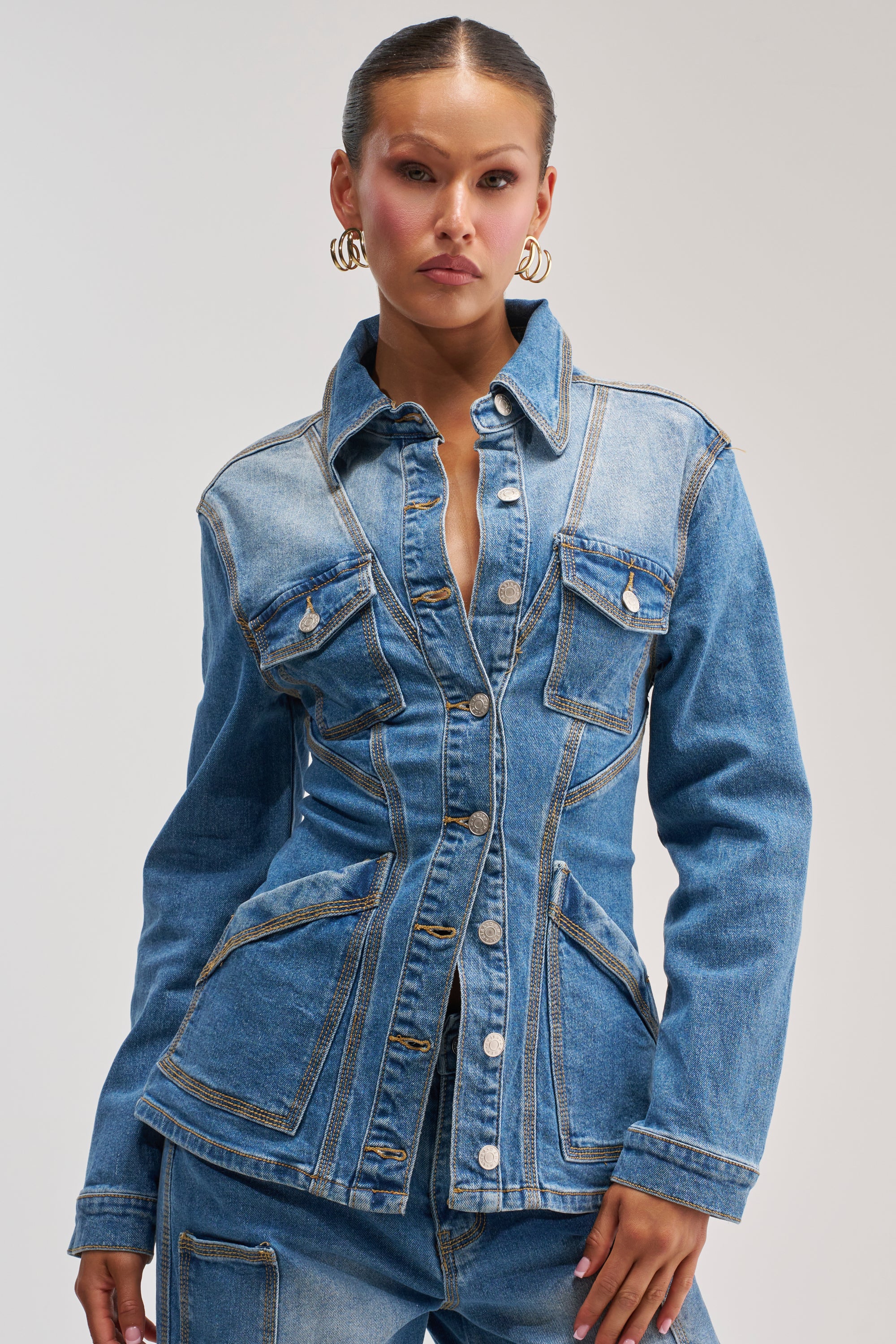 DENIM FOR DAYS BUTTON DOWN - Akira Store