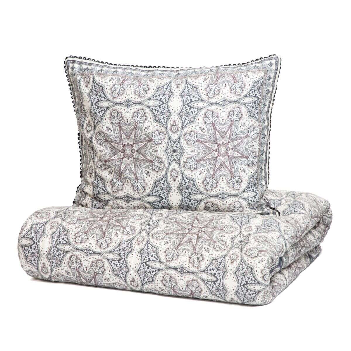 Pościel SCARLA satynowa PREMIUM 160x200 + 2*50x60 cm