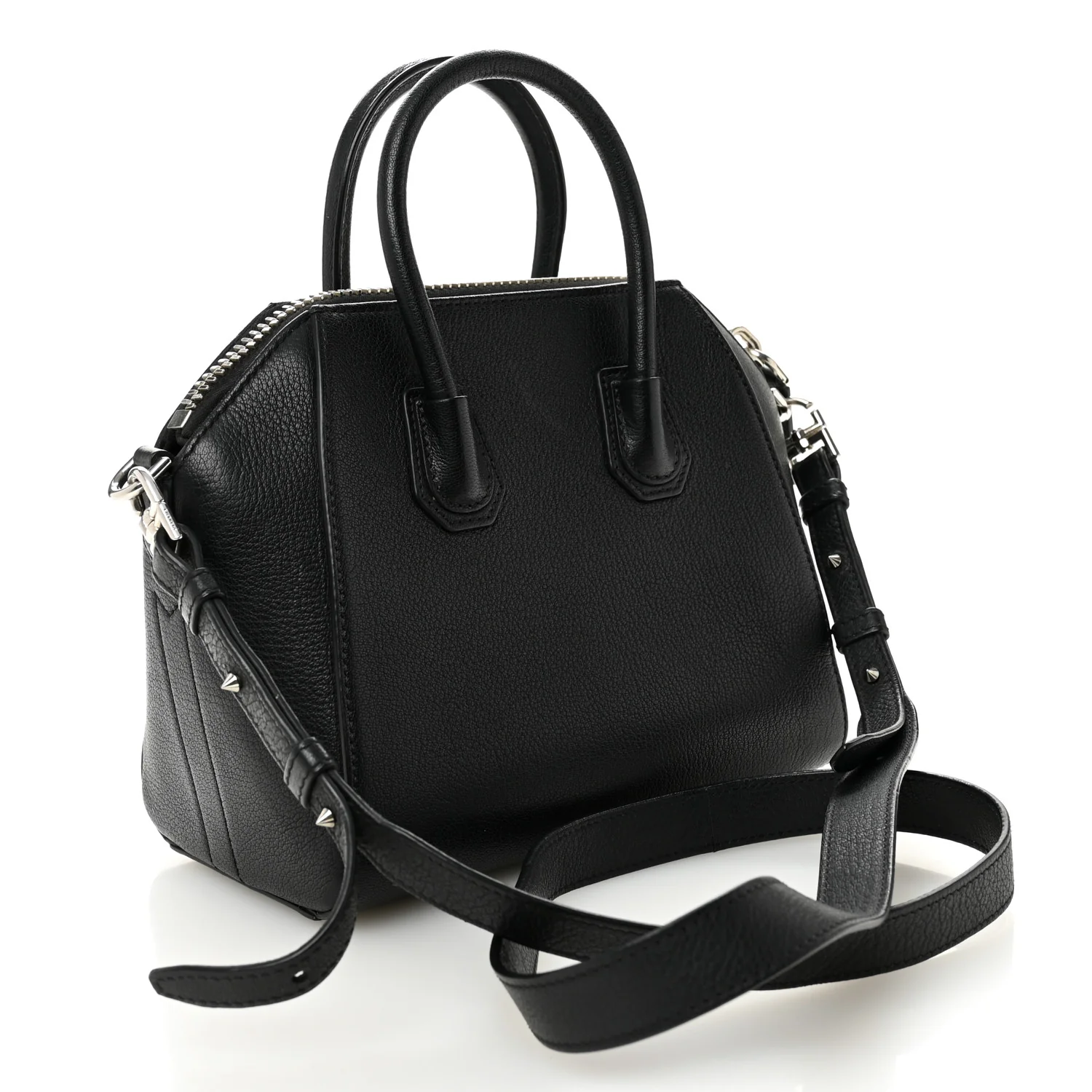 Sugar Goatskin Mini Antigona Black