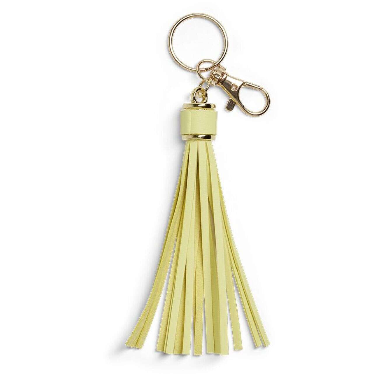 Porte clé pompon plastique coloré - 3 coloris
