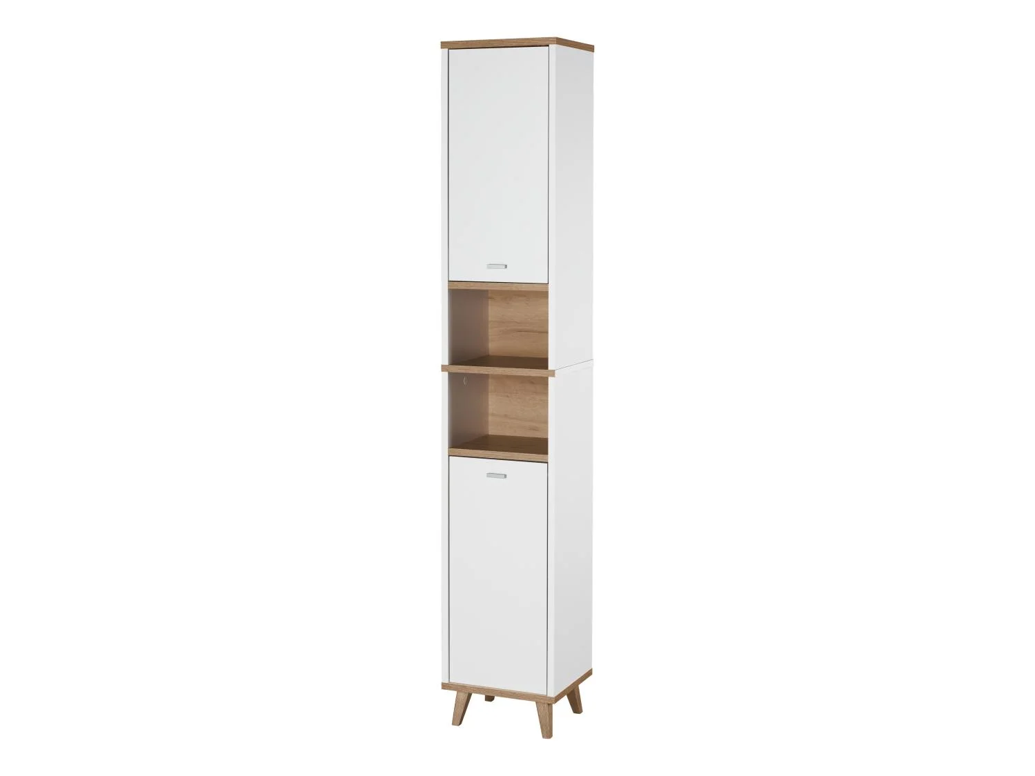 LIVARNO home Colonne de salle de bains Corfu, 32 x 180 x 28 cm, blanche/imitation chne
