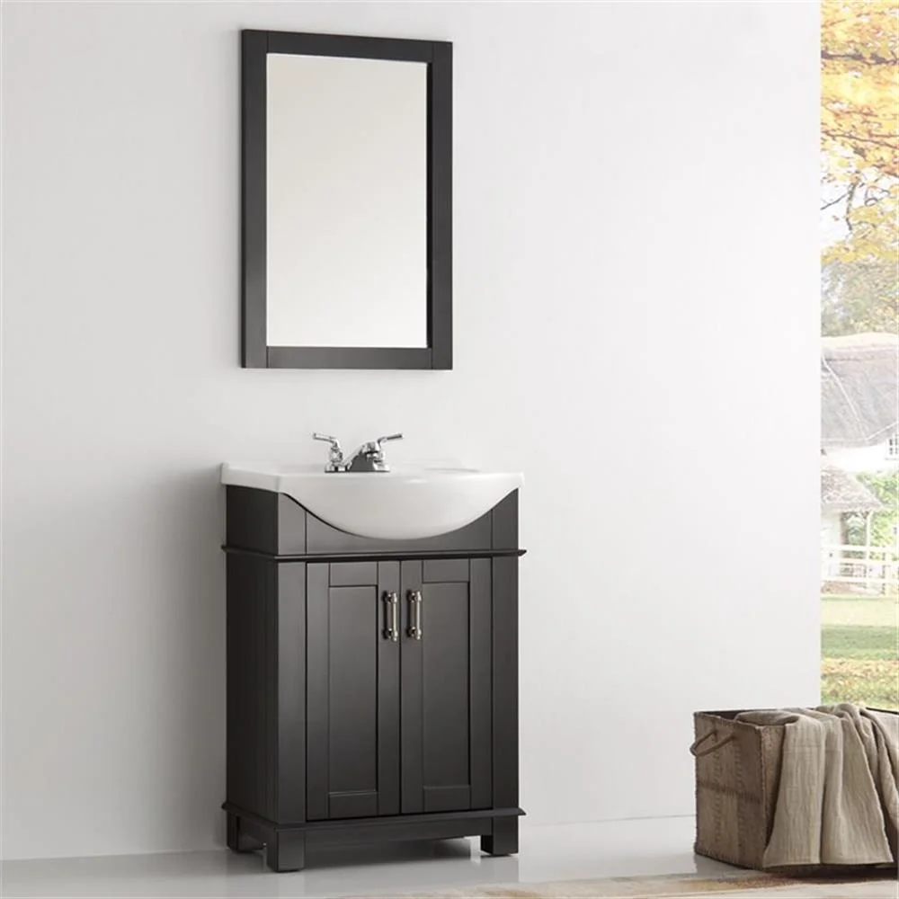 Hartford 24" White Traditional Bathroom Vanity(White) - Image 10