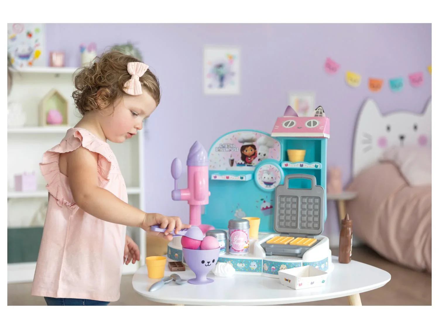 SMOBY Cuisine ou Marchand de glace Gabby et la Maison Magique