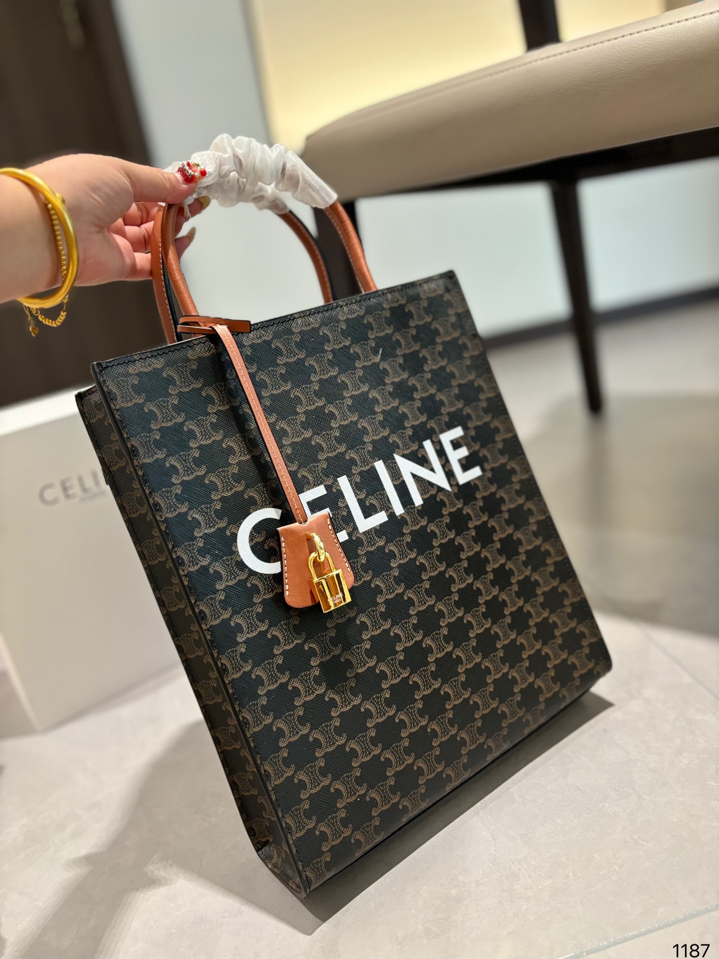 Ce new arrival tote bag size: 27*33cm