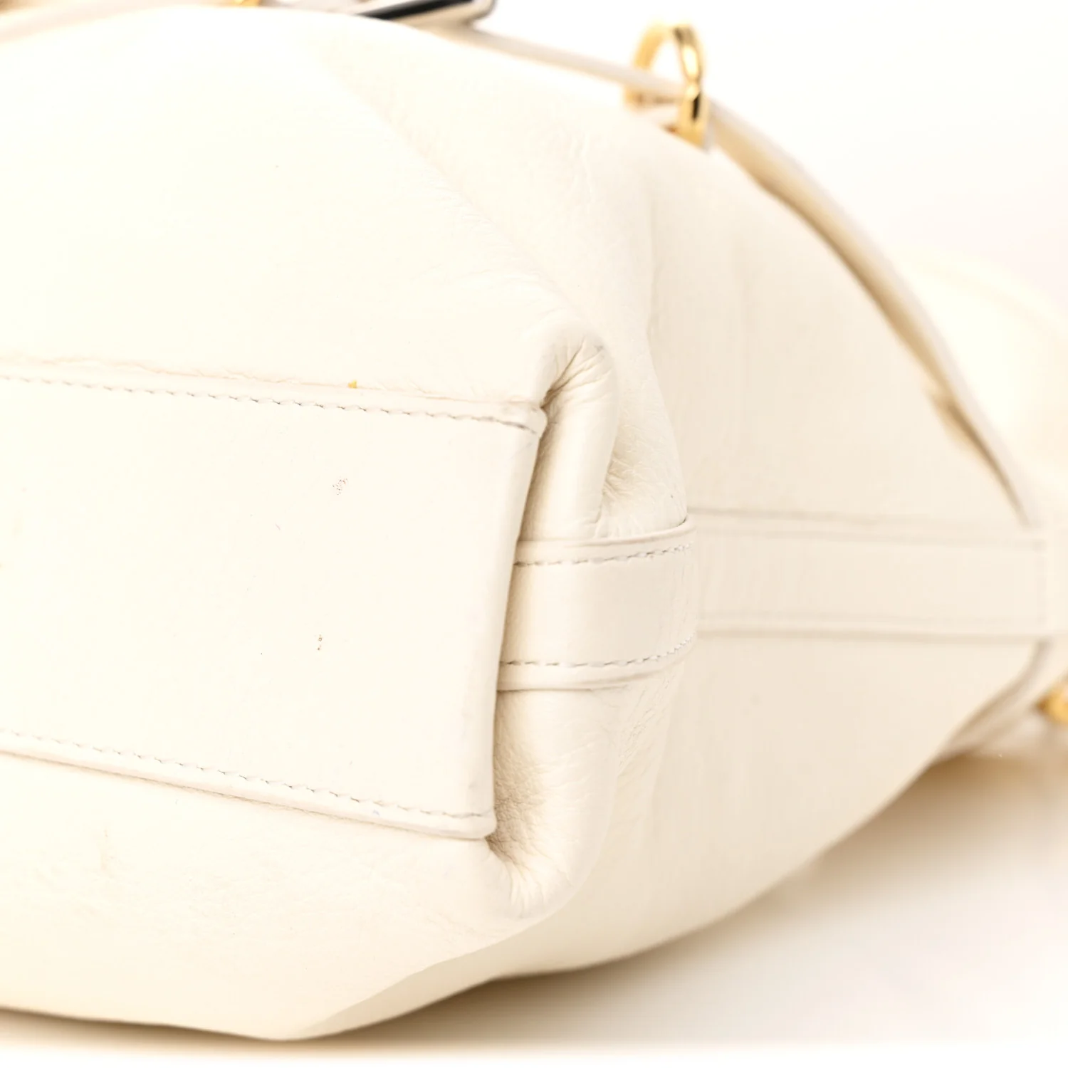 Calfskin Medium Voyou Bag Ivory