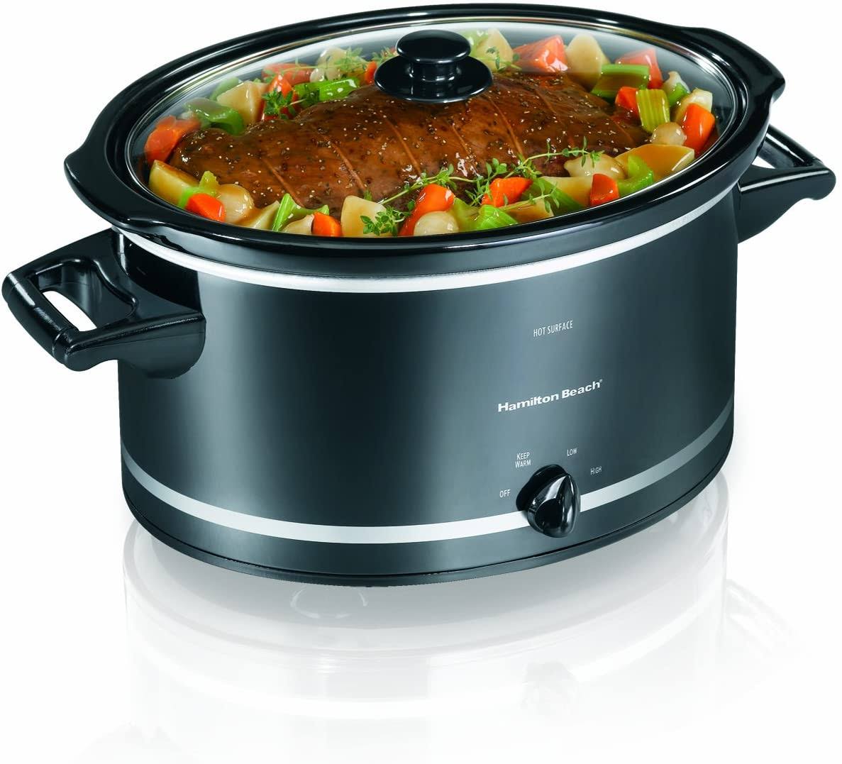 Hamilton Beach (33182a) Slow Cooker, 8 Quart