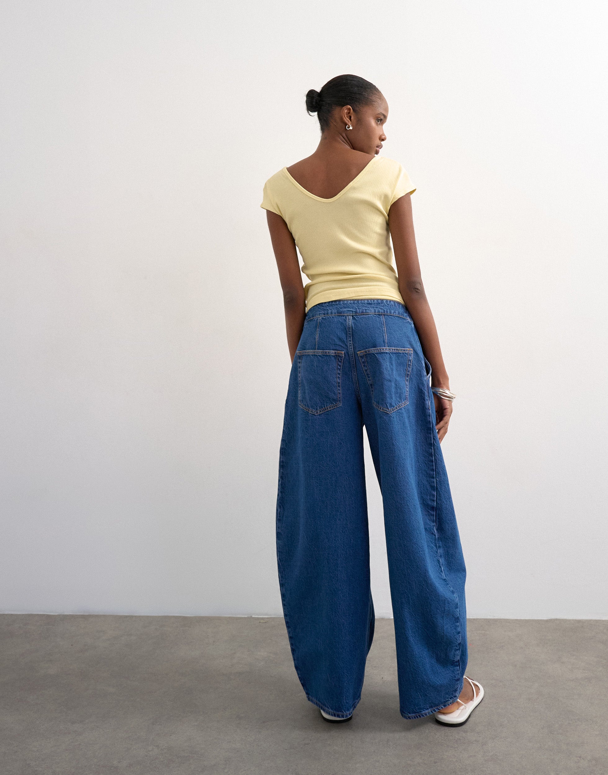 VERO MODA® TSBELLE Mid rise Barrel Fit Jeans