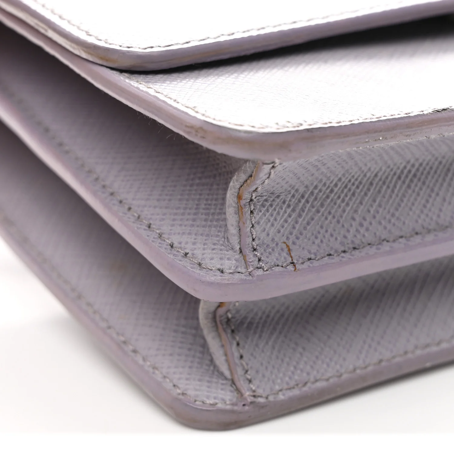 Saffiano Lux Crossbody Bag Glicine