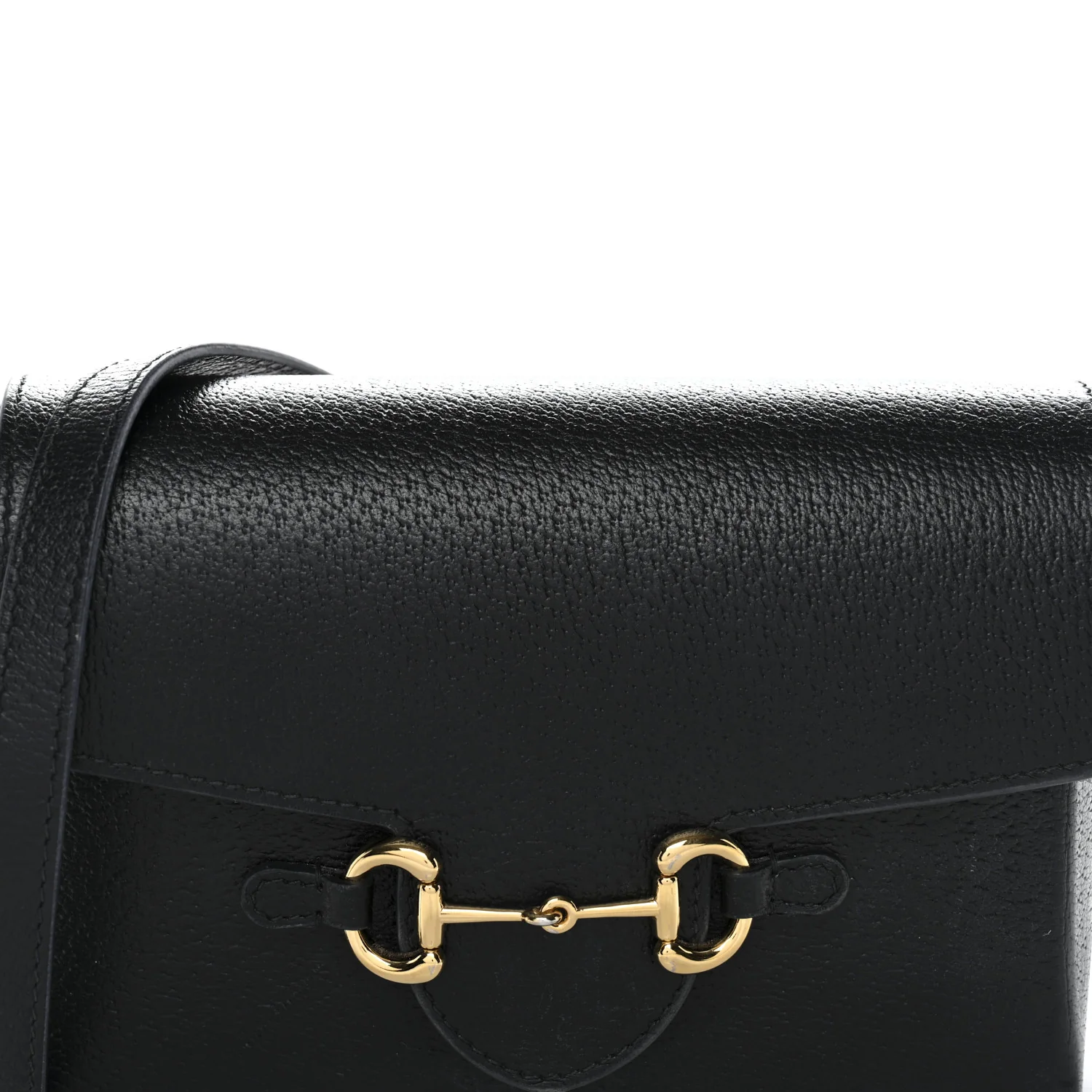 Calfskin Horsebit 1955 Shoulder Bag Black