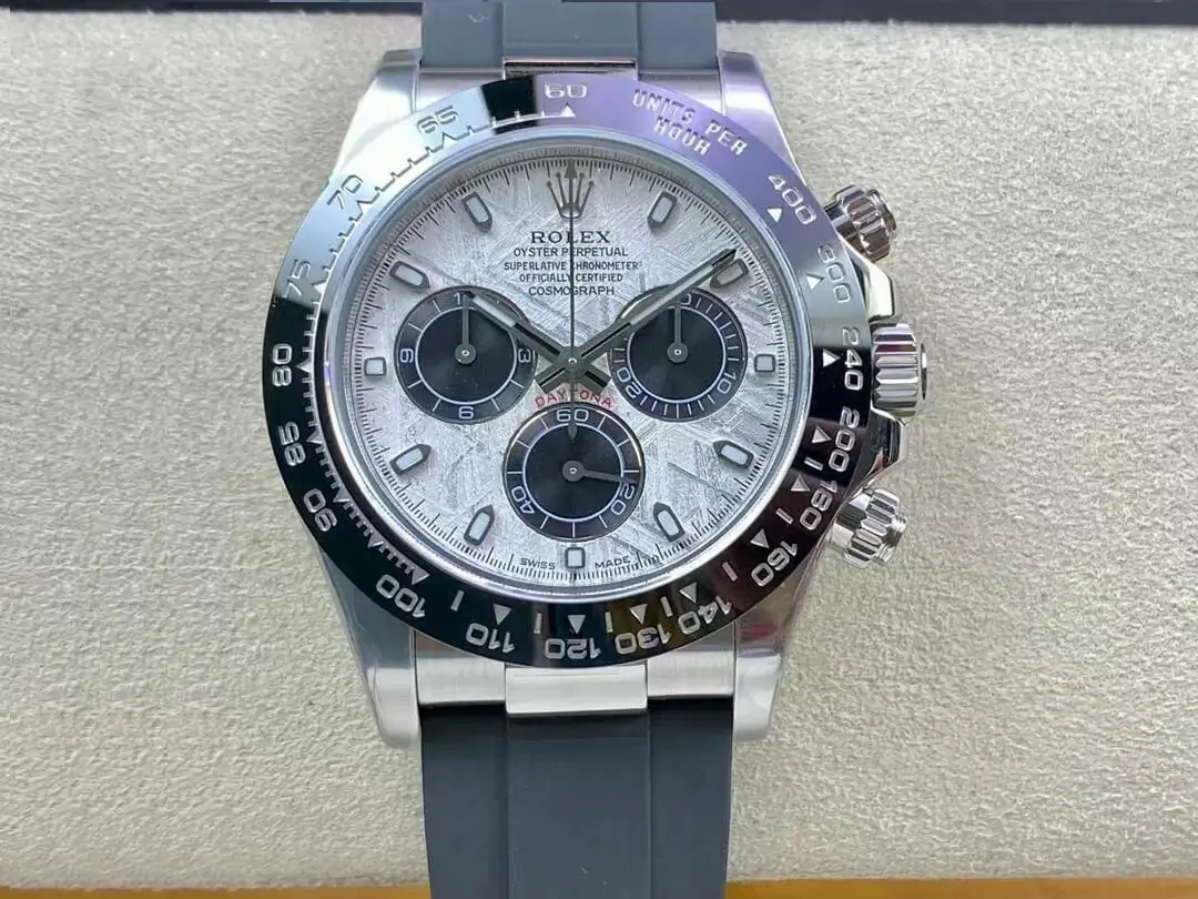 Rolex Daytona M116519LN-0038 Noob Factory Grey Rubber Strap