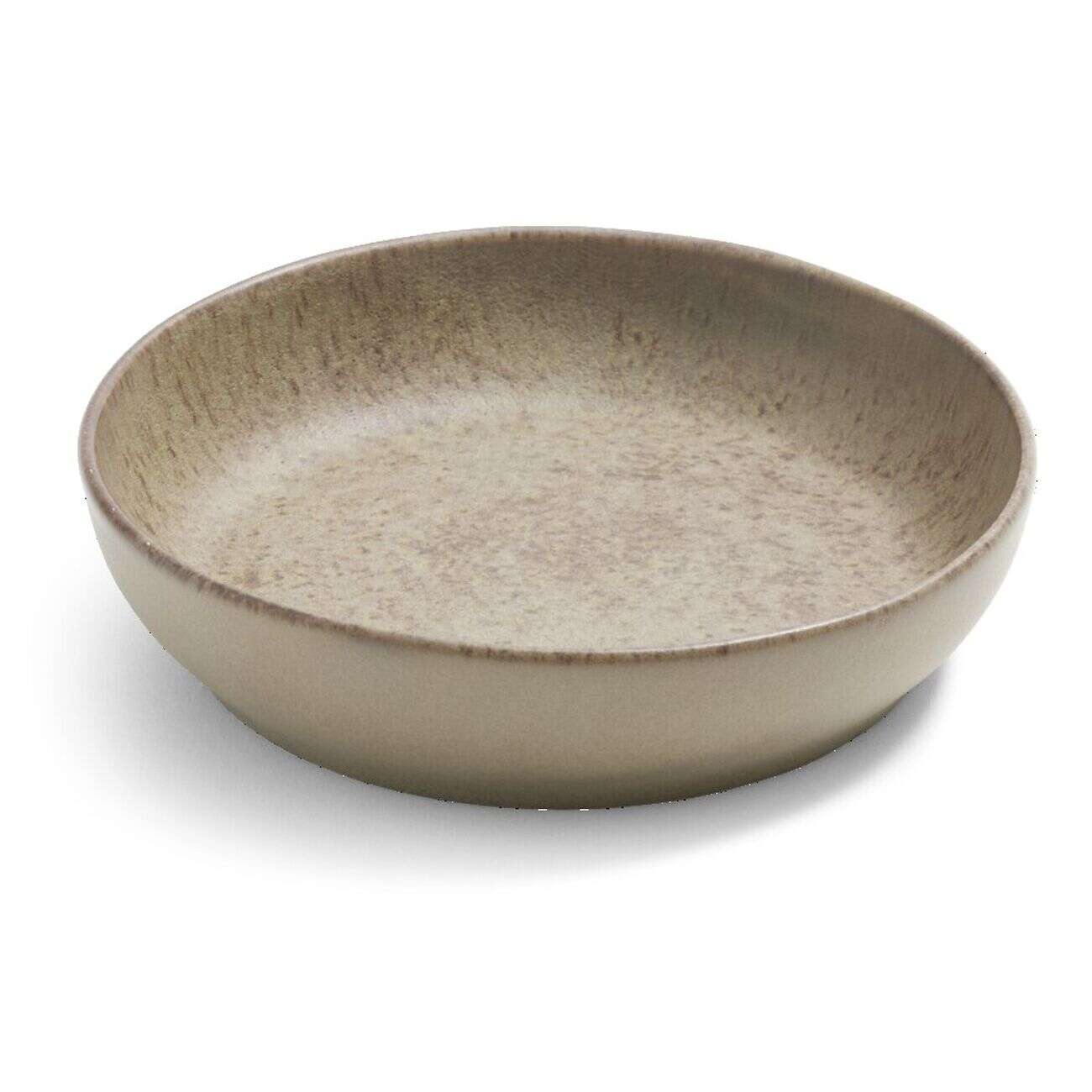 Assiette creuse Istanbul faïence marron Ø21cm