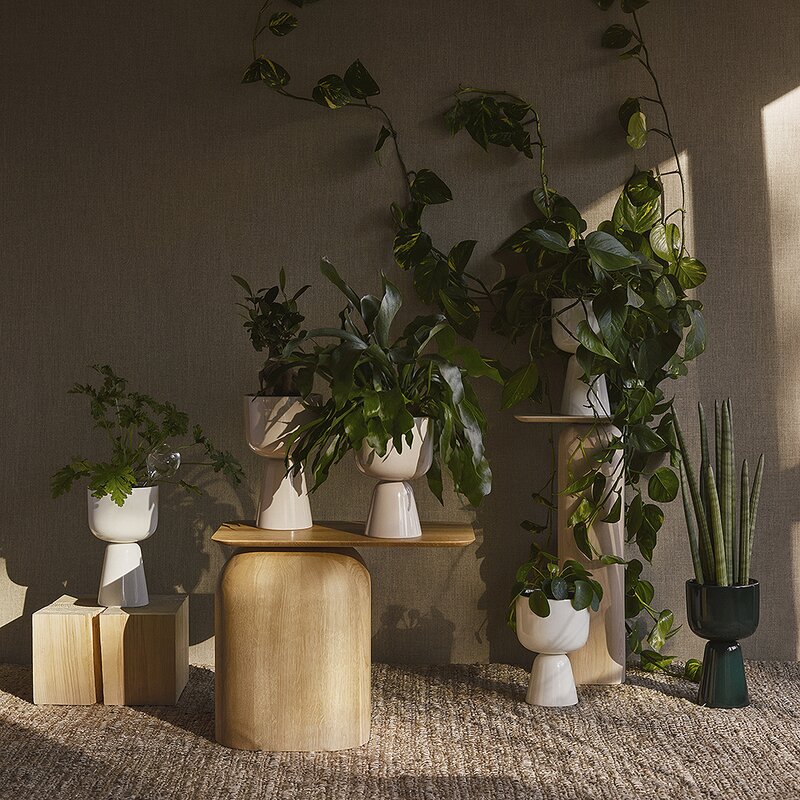 Nappula potteskjuler 260x155 mm beige