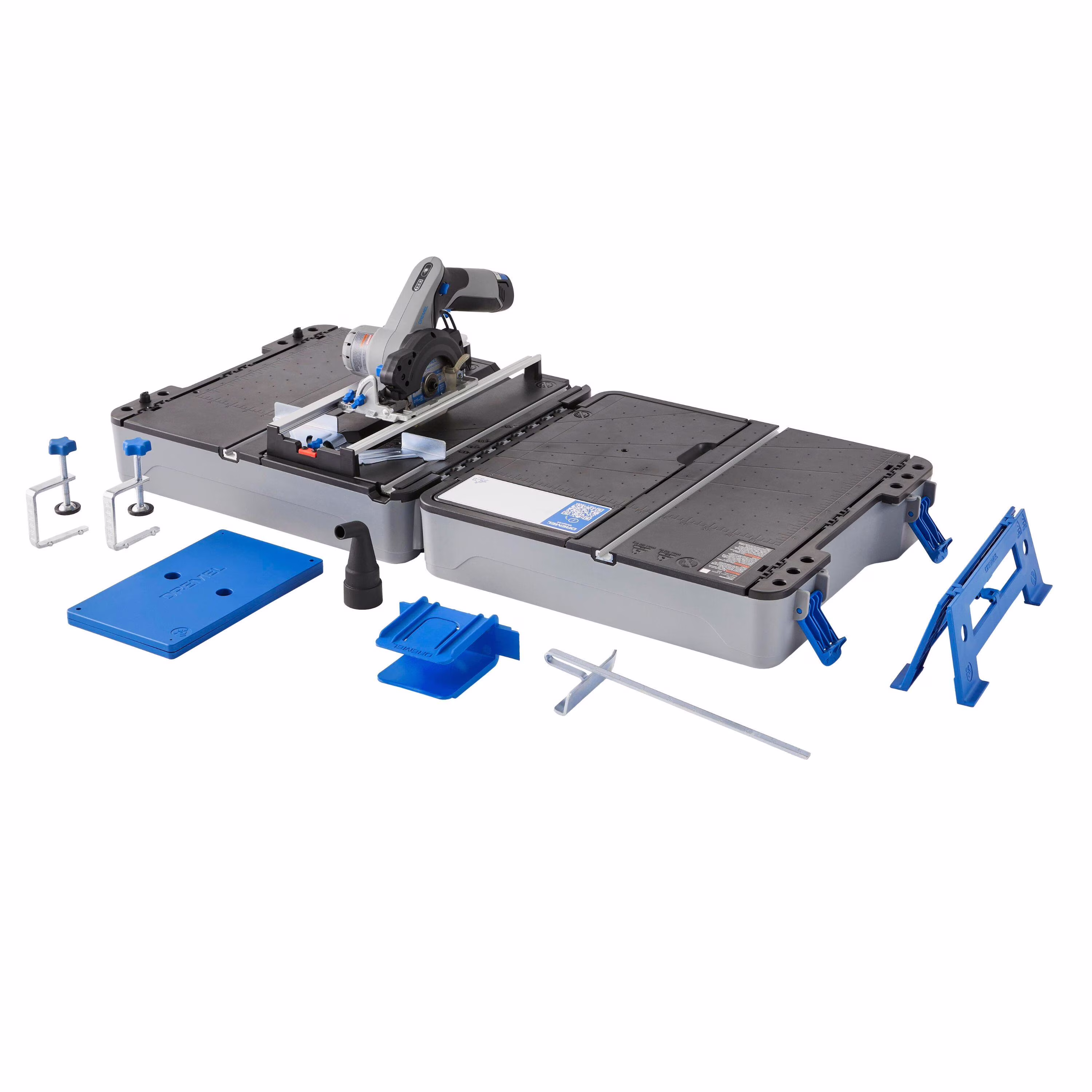 Dremel Blueprint Portable Saw Station with 12V Compact Circular Saw and Multi - Purpose Cutting Case (CS12V - S1C)
