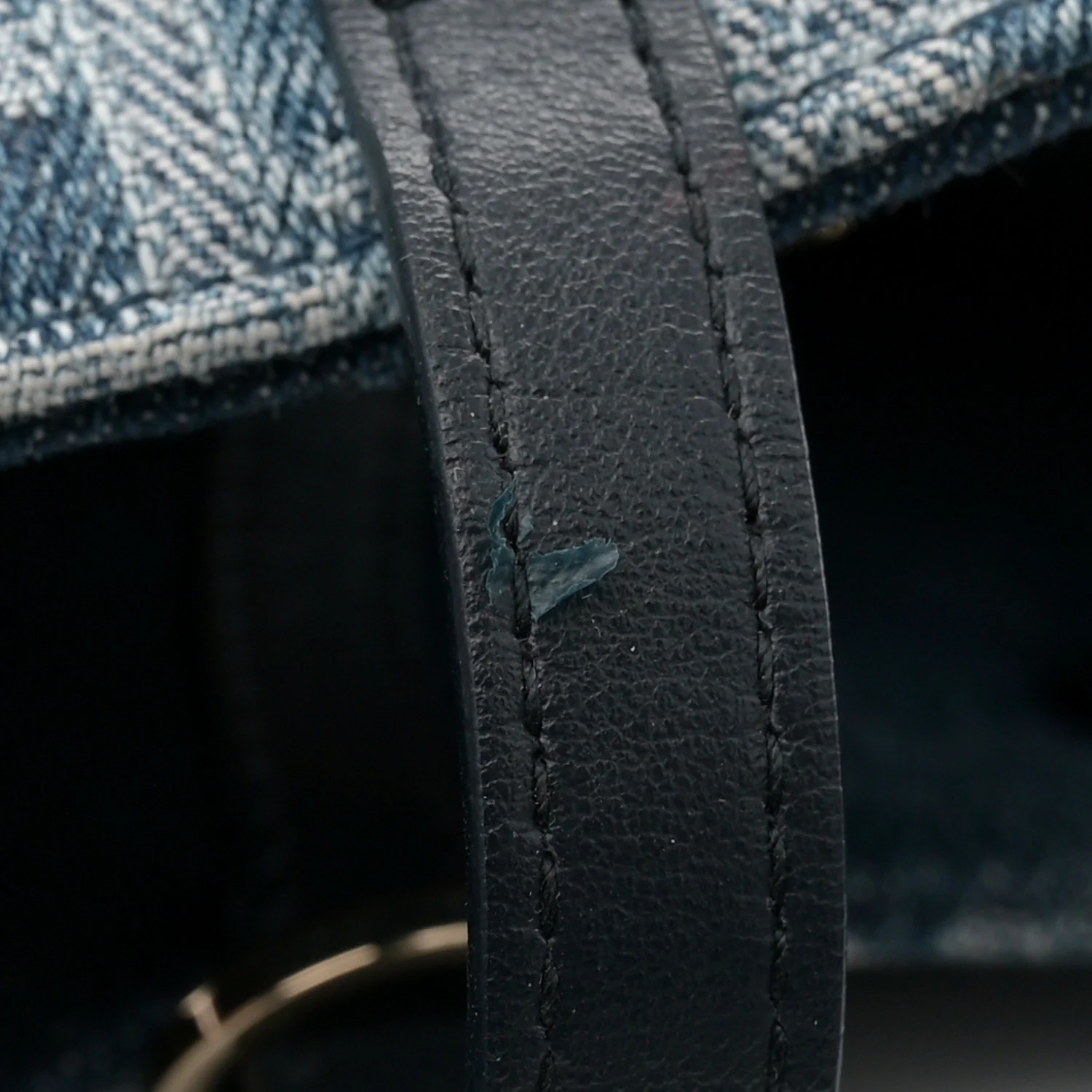 Denim Jacquard Oblique Medium Toujours Blue