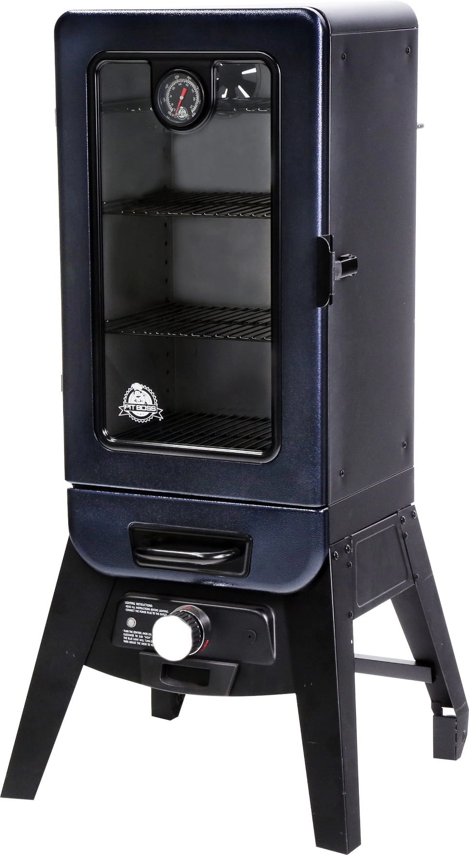 3 Series Analog Vertical Smoker in Blue Hammertone PBV3A1 Image 2
