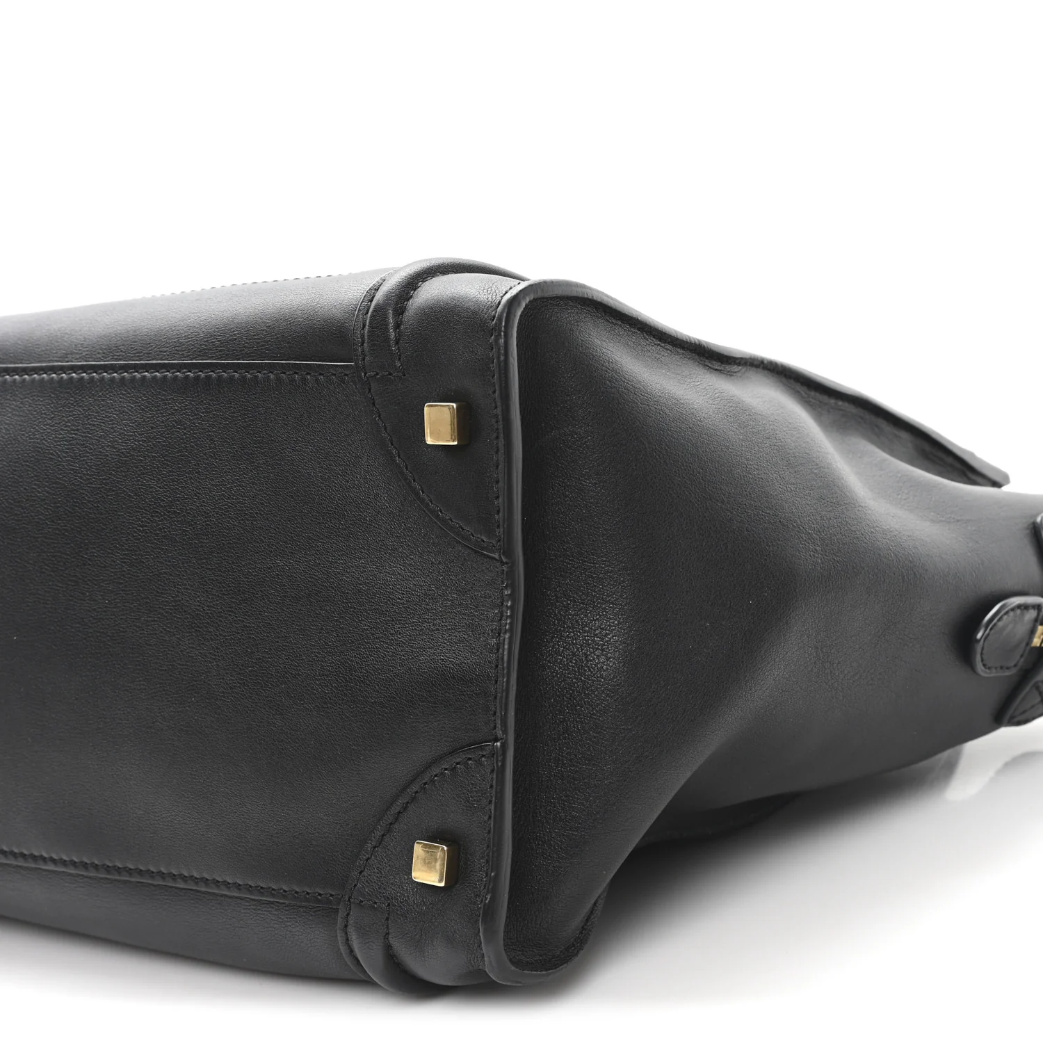Smooth Calfskin Mini Luggage Black