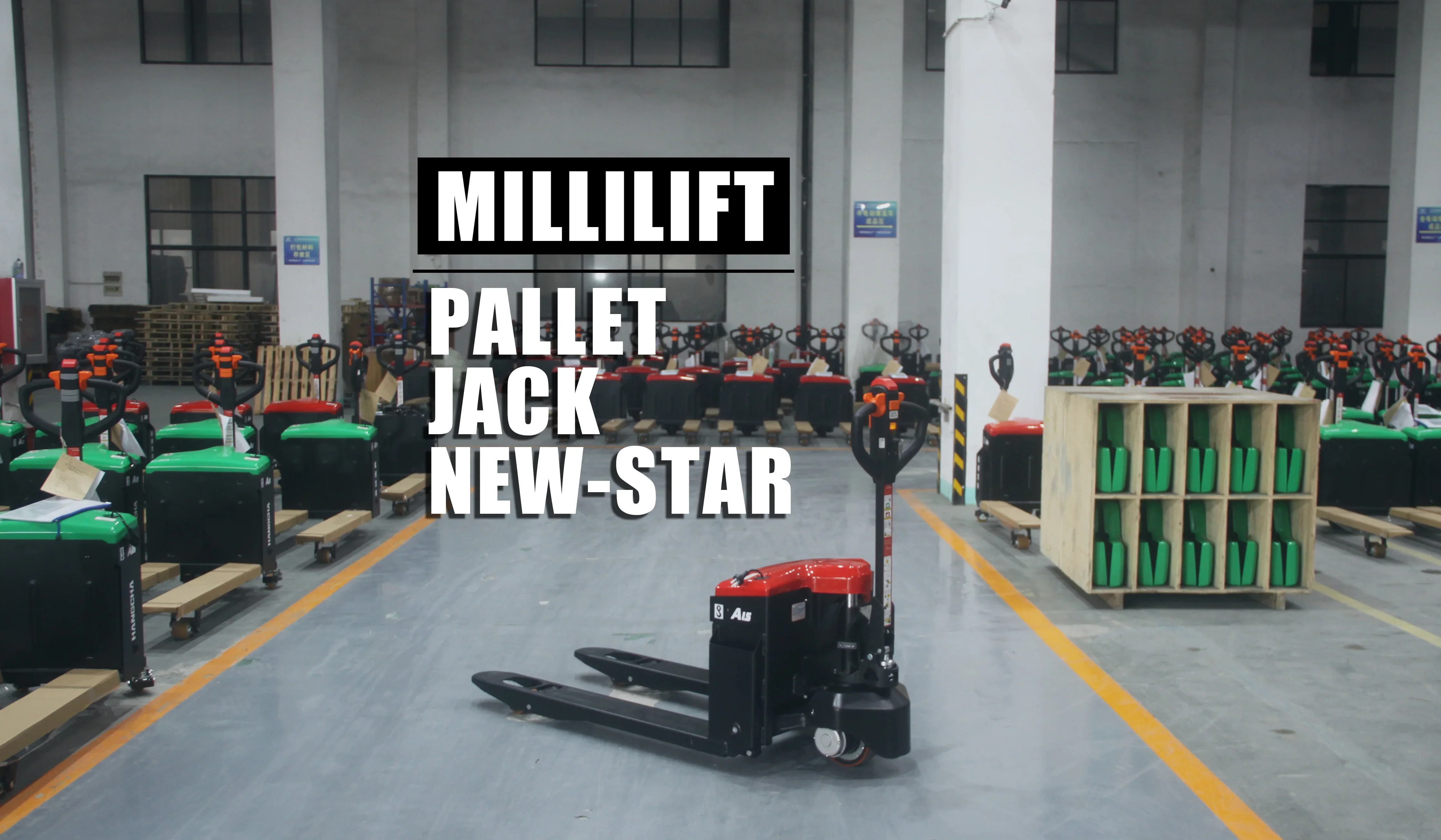 Millilift 3300LB Max Weight Electric Pallet Truck