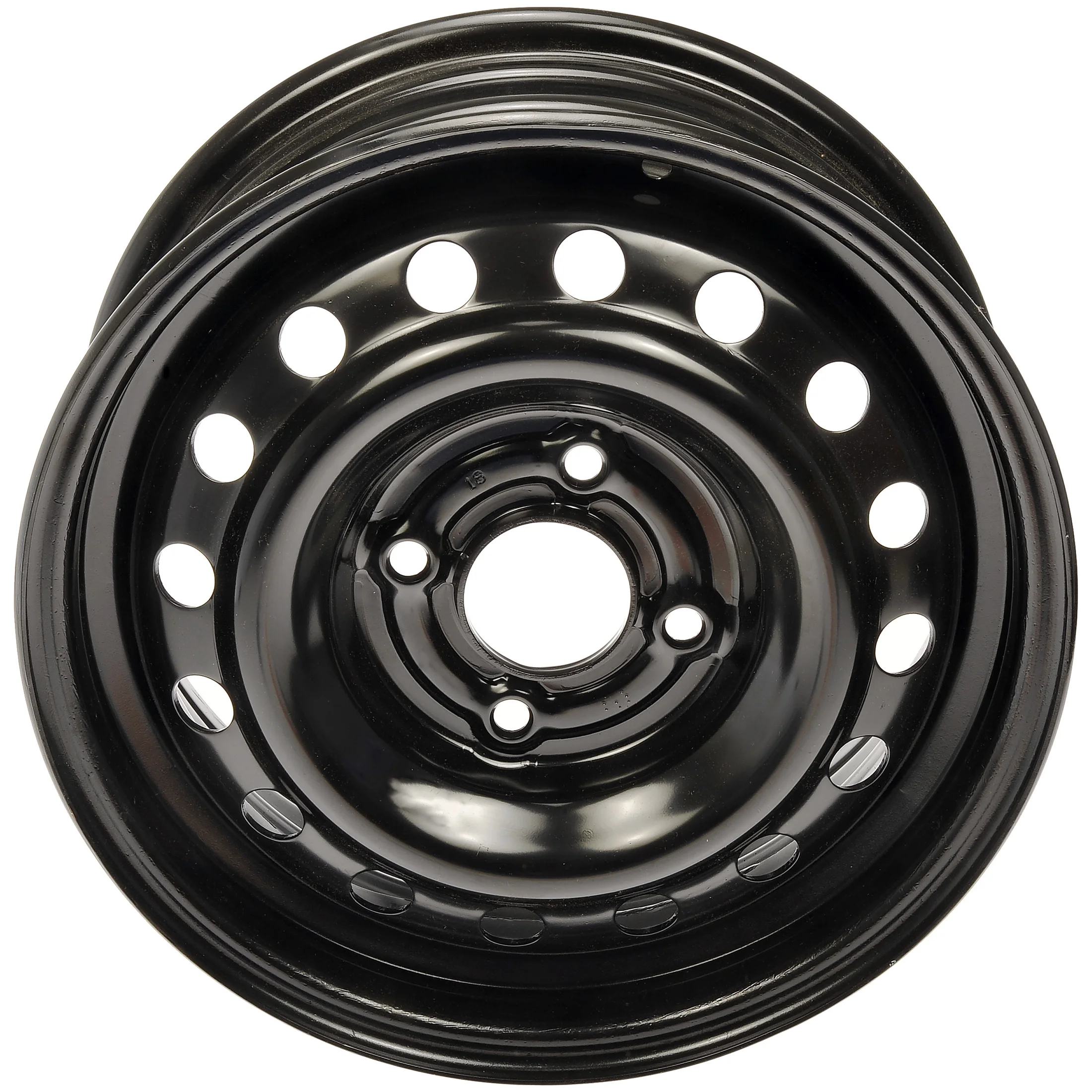 939-111 Steel 15" Wheel Rim 15 x 6-inch 4-Lug Black, for Specific Nissan Models - Image 4