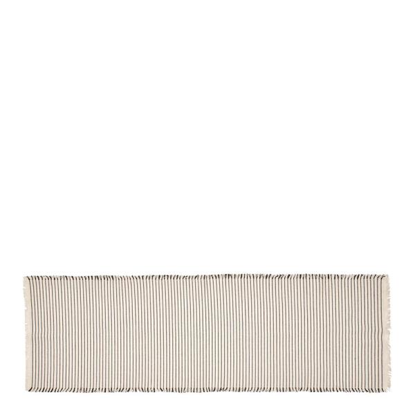 Elouise bordløper 41,5x140 cm offwhite/black