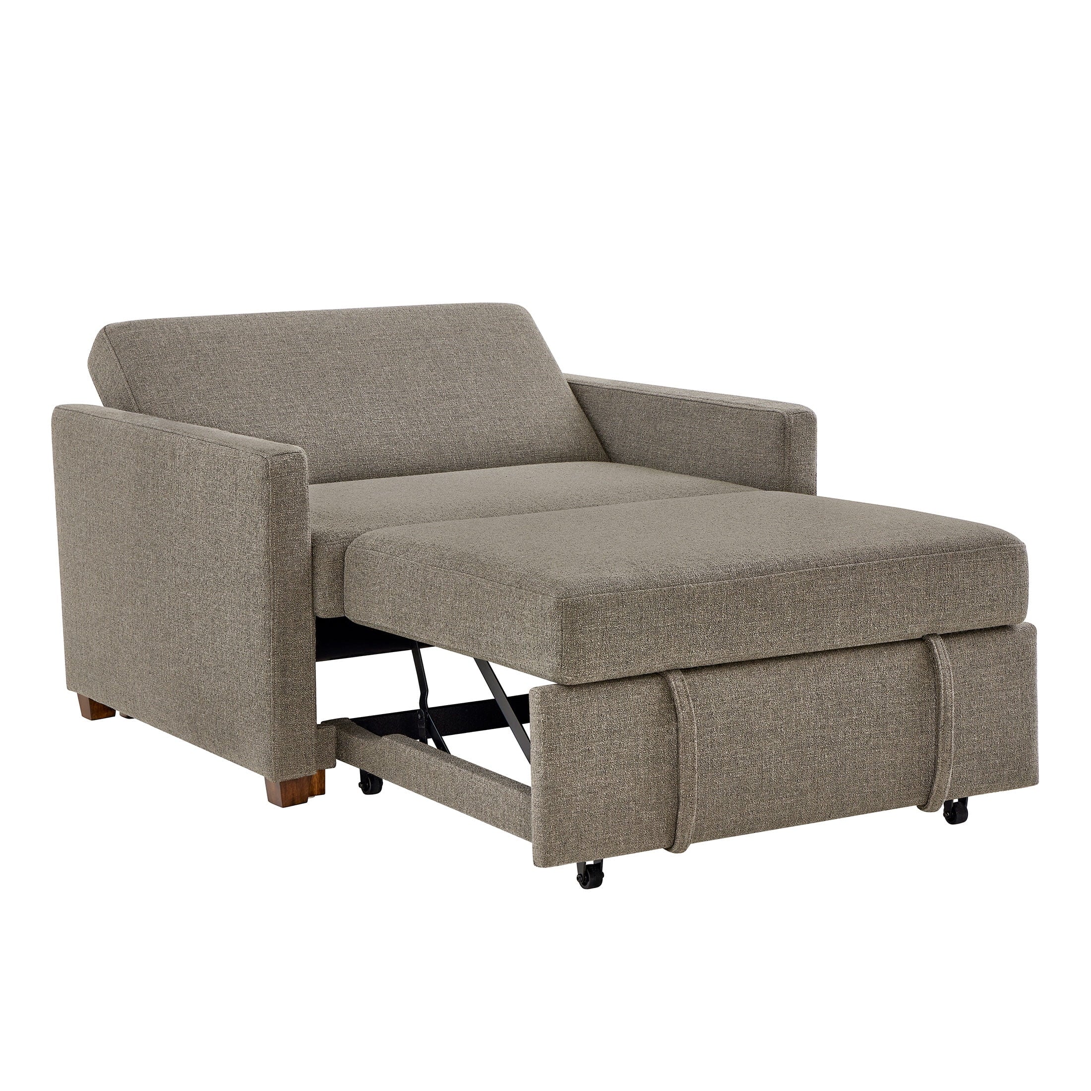 Better Homes & Gardens Nolan Pull Out Sleeper Accent Chair, Wheat