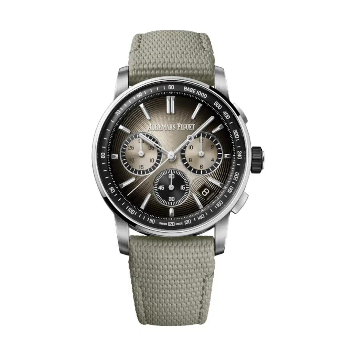 【Super Clone】Audemars Piguet Code 11.59 Beige Dial Beige Rubber Strap Watch 41mm 26393QT.OO.A064KB.01