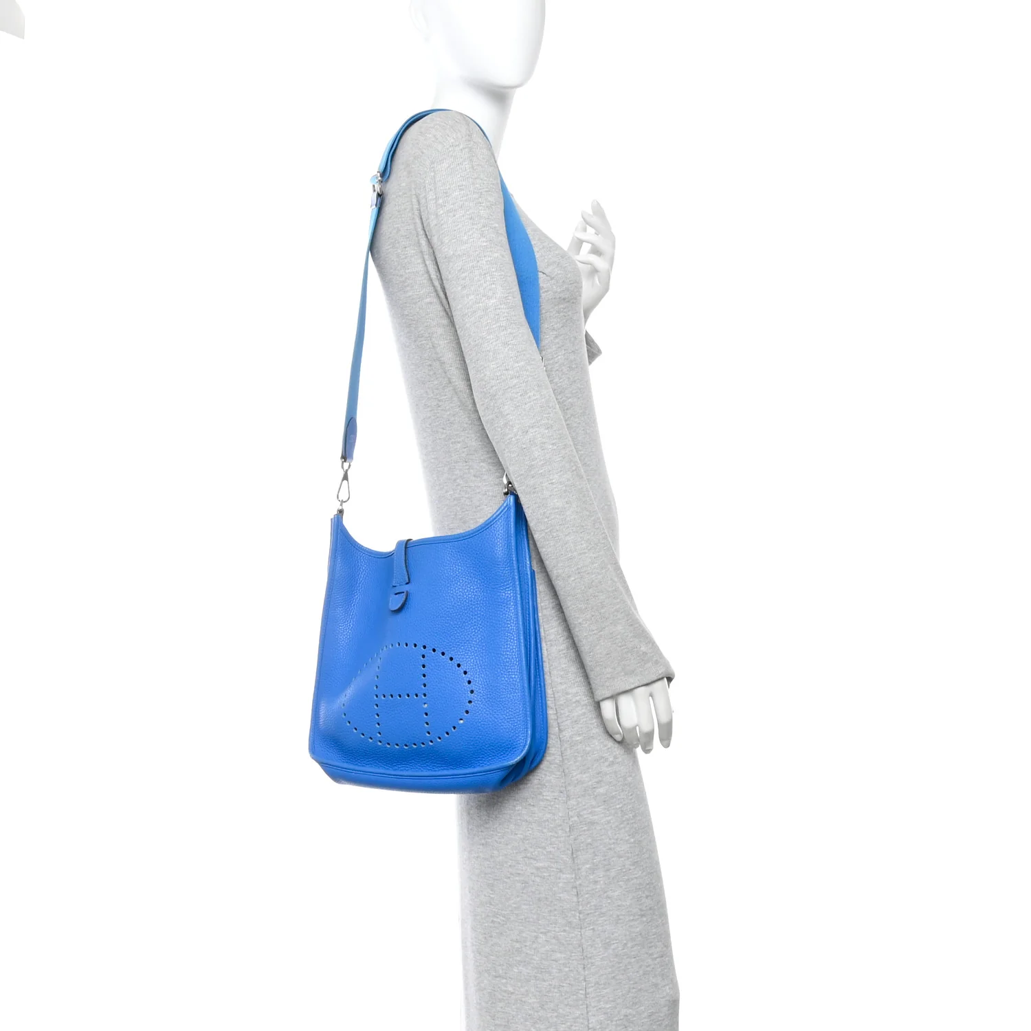 Taurillon Clemence Evelyne III PM Bleu Hydra