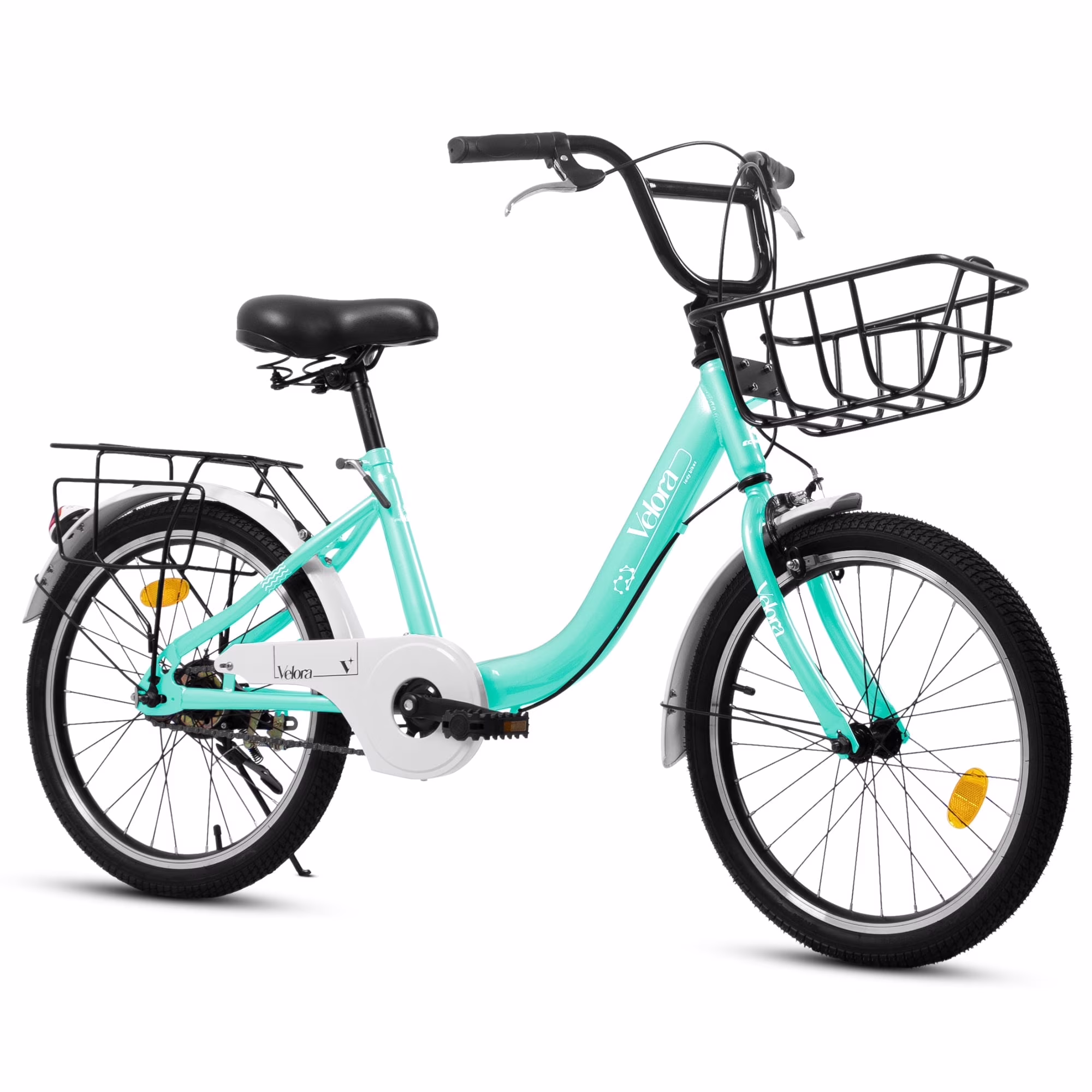 Girls Bike,20 Inch Kids Bike for 5-8 Years Old Children, Princess Style Kids Bicycle Adjustable Seat with Doll-Seat Basket Pink(Pink) - Image 7