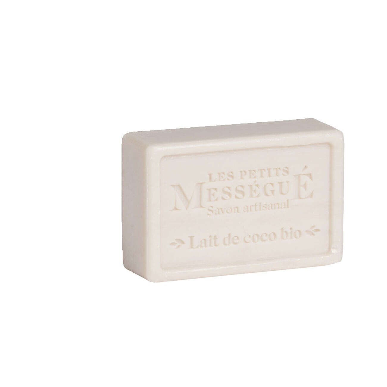 Savon artisanal au lait de coco bio Les Petits Mességué 100gr