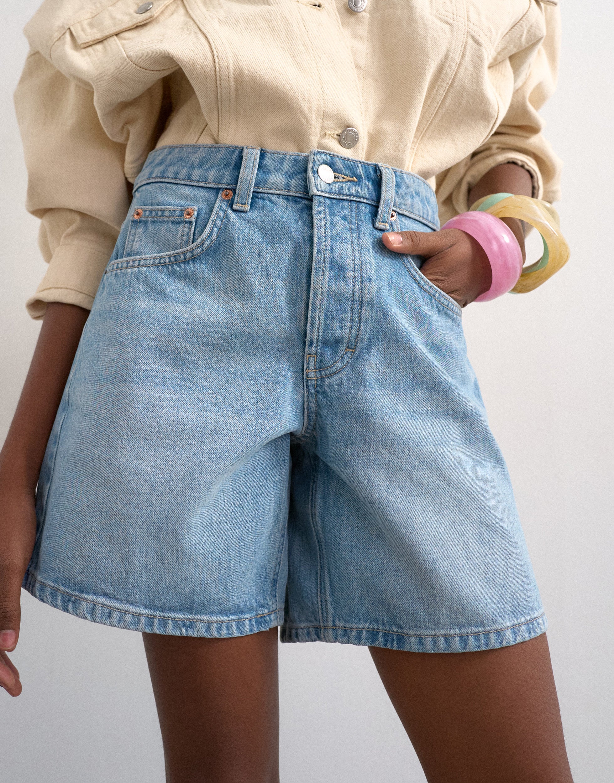 VERO MODA® TSVIGGA Denim shorts