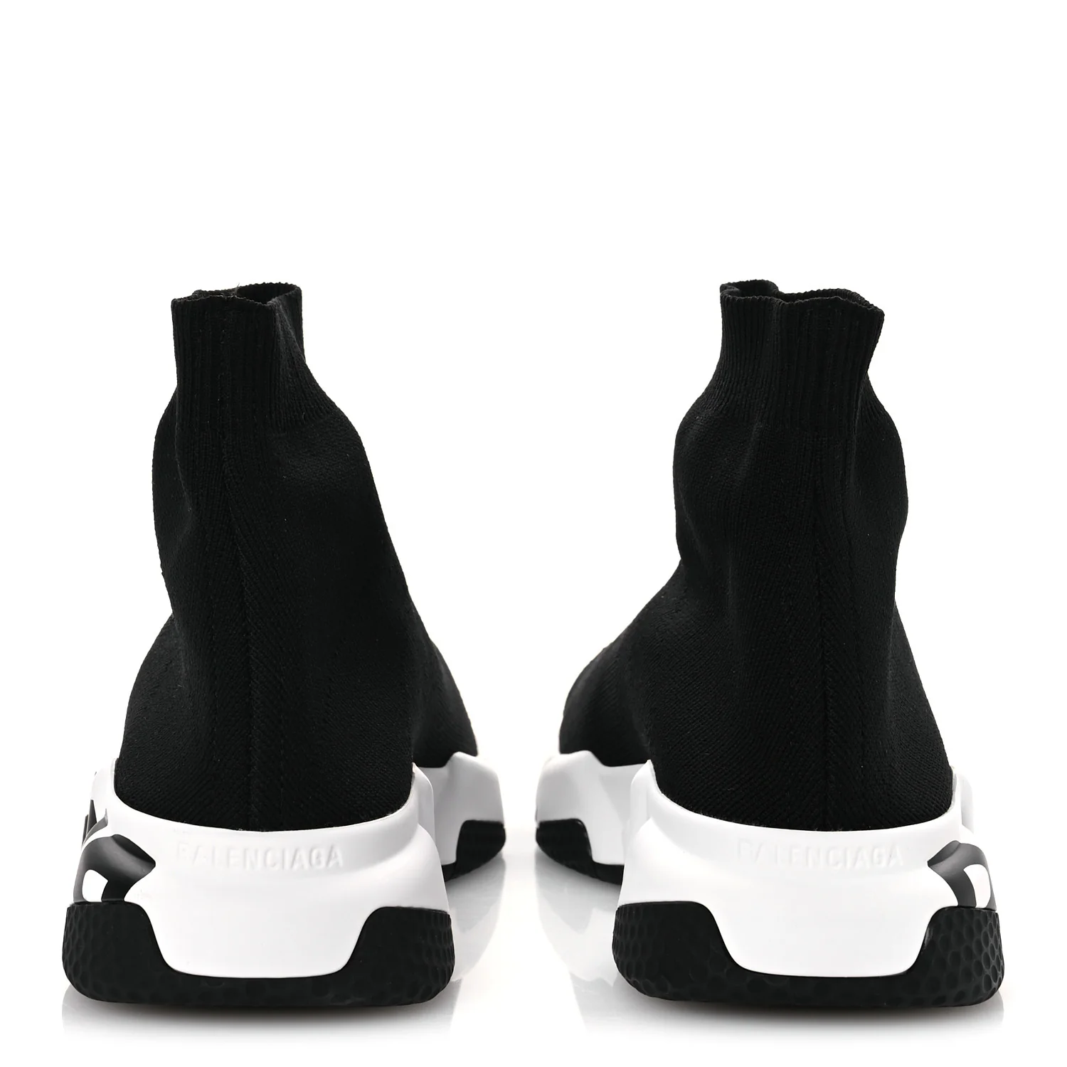 Neoprene Knit Womens Speed Graffiti Sneakers 40 Black White