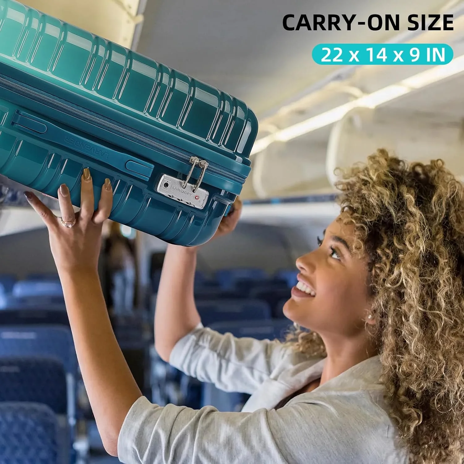 Ensemble de 6 valises, ensemble de valises rigides extensibles avec roulettes multidirectionnelles, ensemble de bagages à roulettes légers