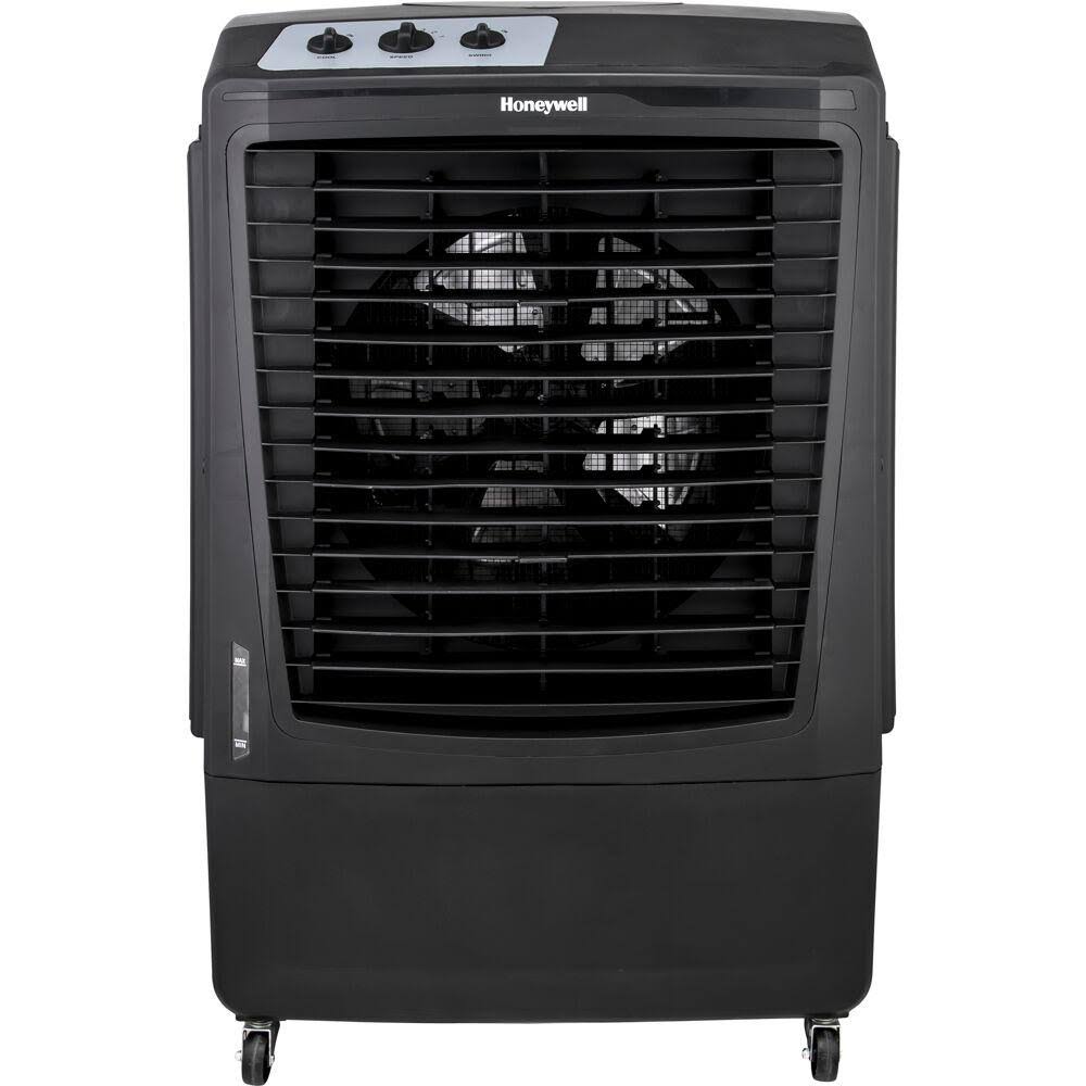 Honeywell 2100 CFM Outdoor Portable Evaporative Cooler & Fan ,Black