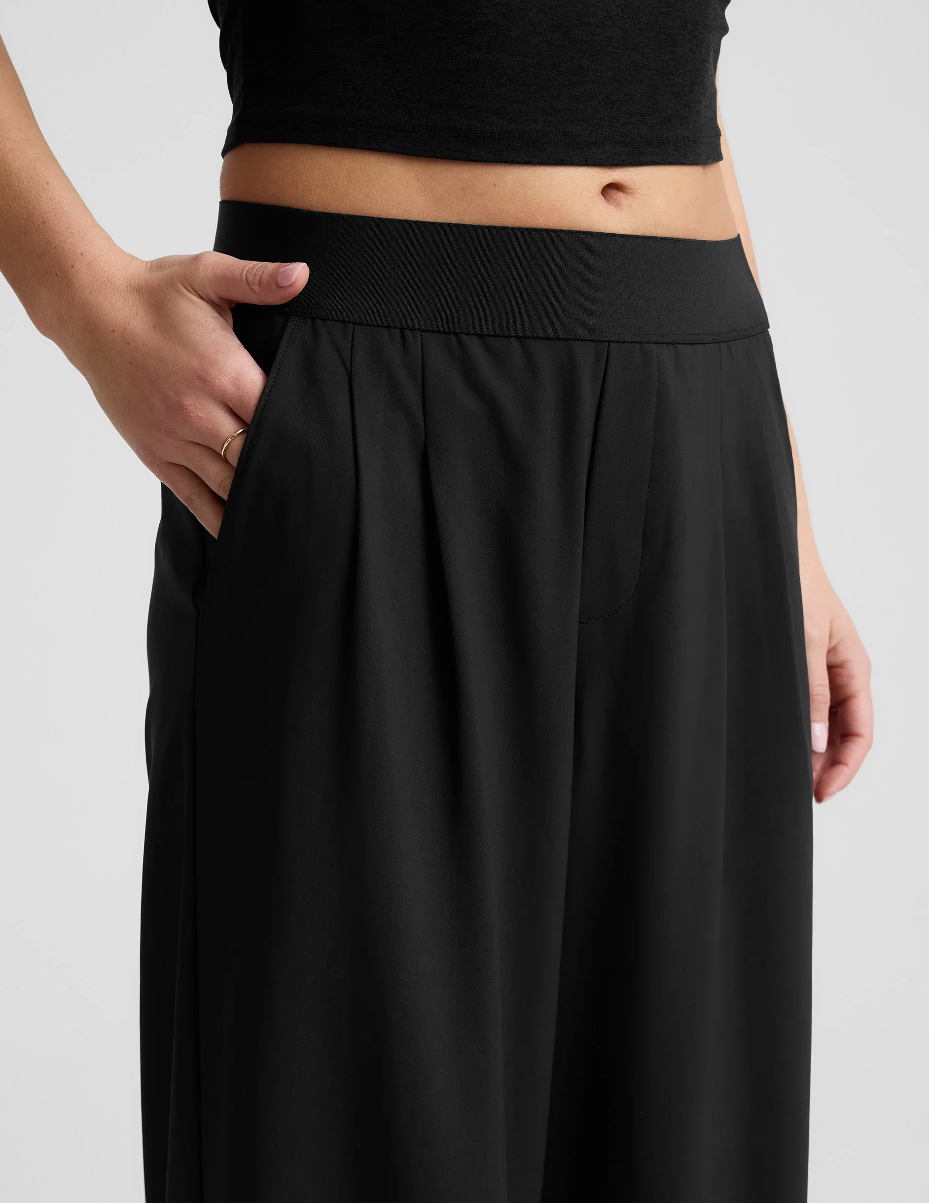 Elasticated Wide Leg Pant 29