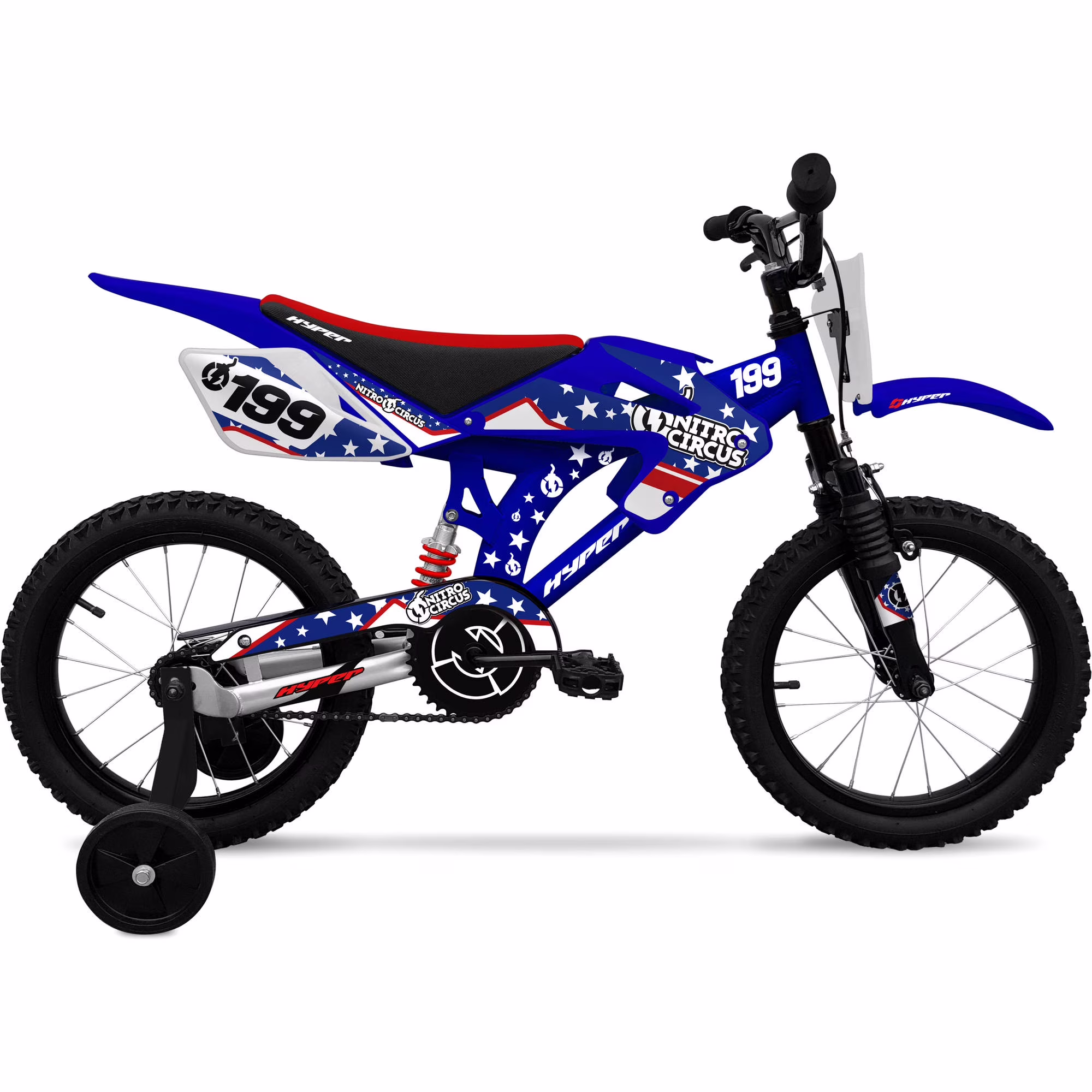 16" Bicycles Motobike, Blue, Unisex, Child, Kids Age 4-8 Years