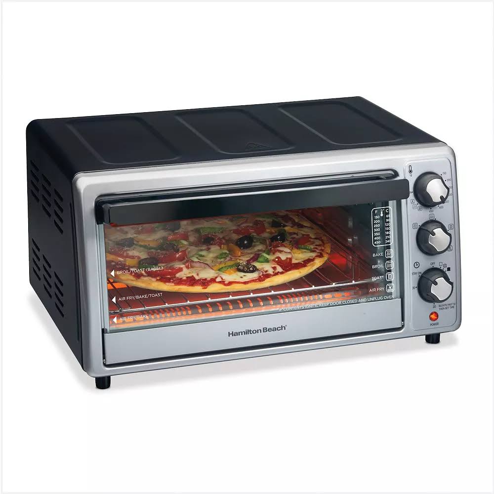 Hamilton Beach Sure-Crisp Air Fryer Toaster Oven, 6 Slice