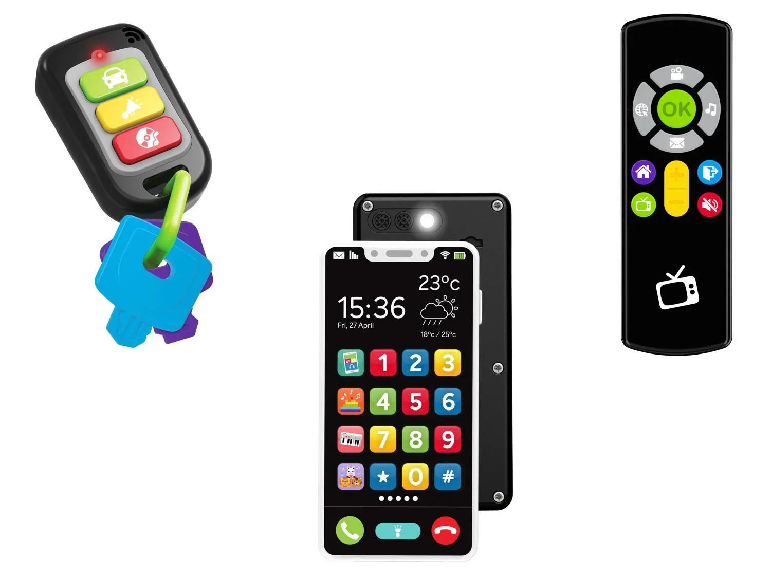 Kiddinx Media GmbH Cls de voiture ou Smartphone ou Tlcommande pour enfant